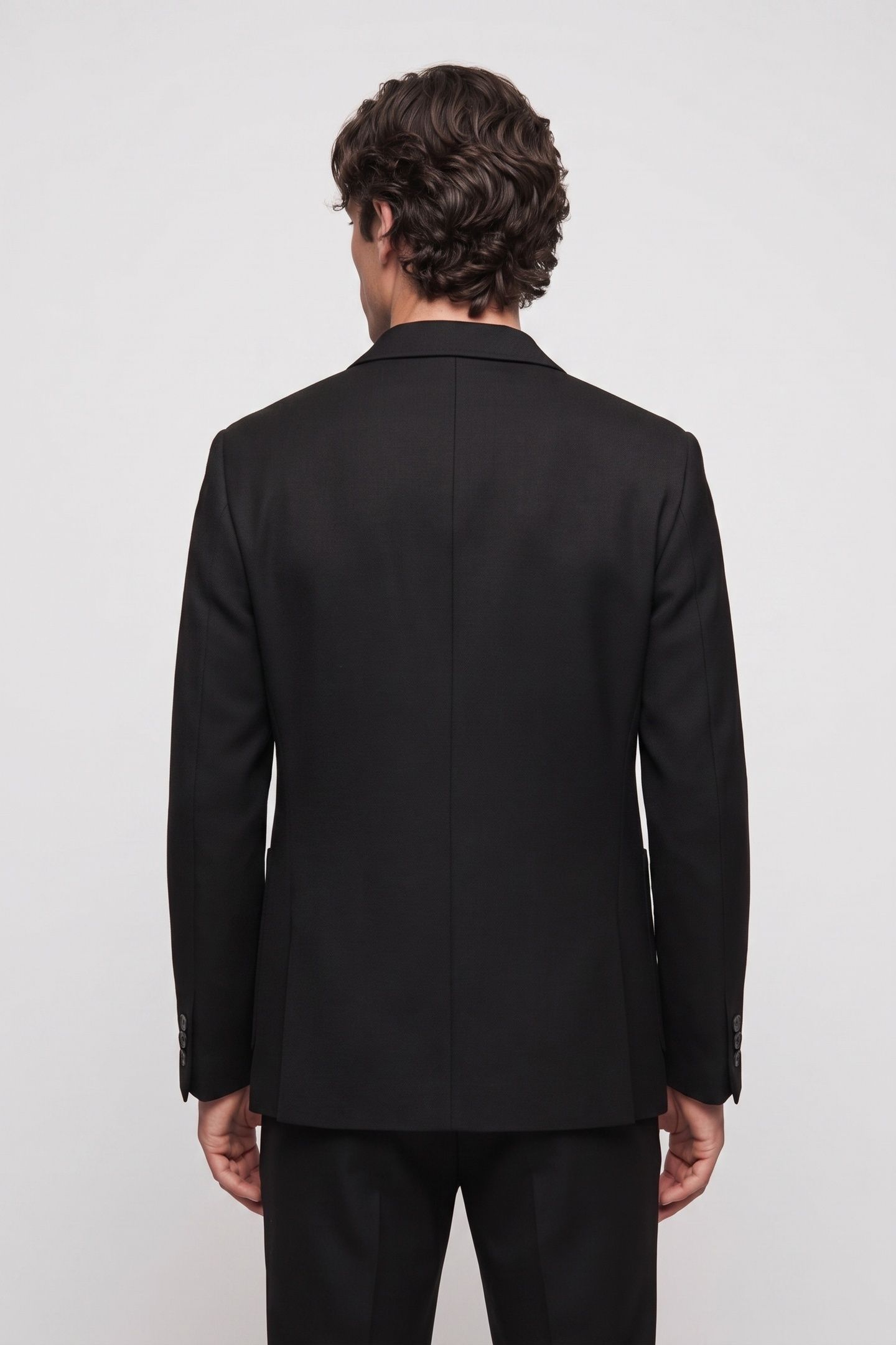 OVERSIZED JACKET WITH WESTERN DETAILS BLACK 2