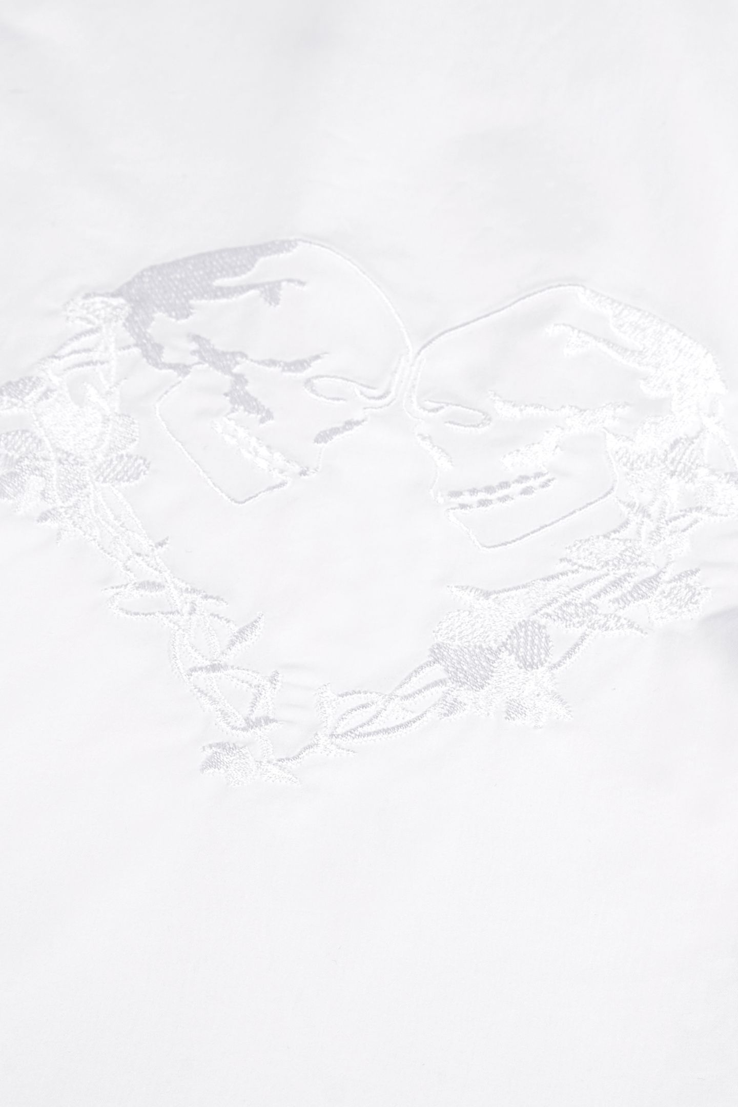 LONG-SLEEVED SHIRT WITH EMBROIDERY DETAIL WHITE 7