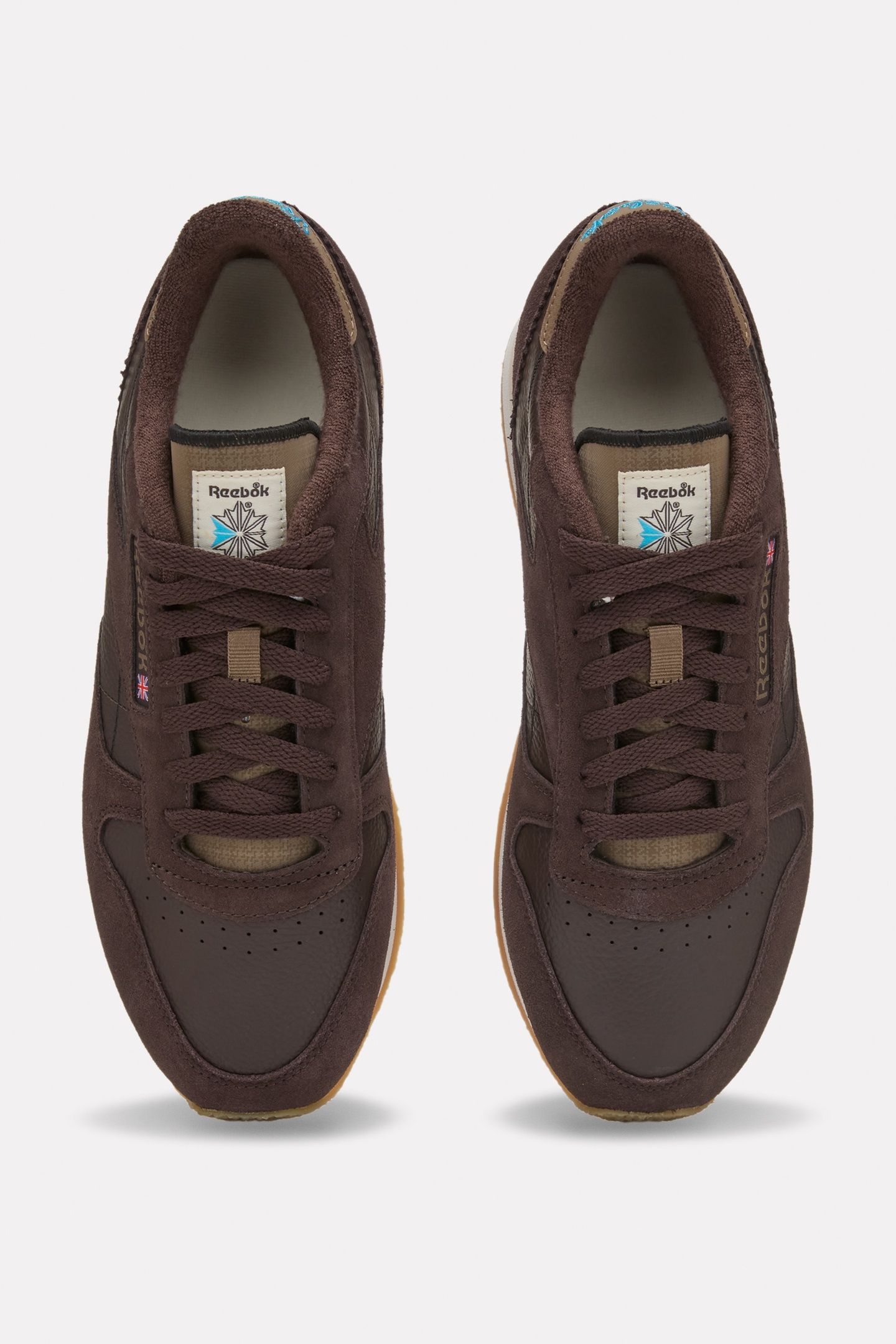UNISEX CLASSIC LEATHER 1983 VINTAGE DARK BROWN/TREK GREY/CHA 4
