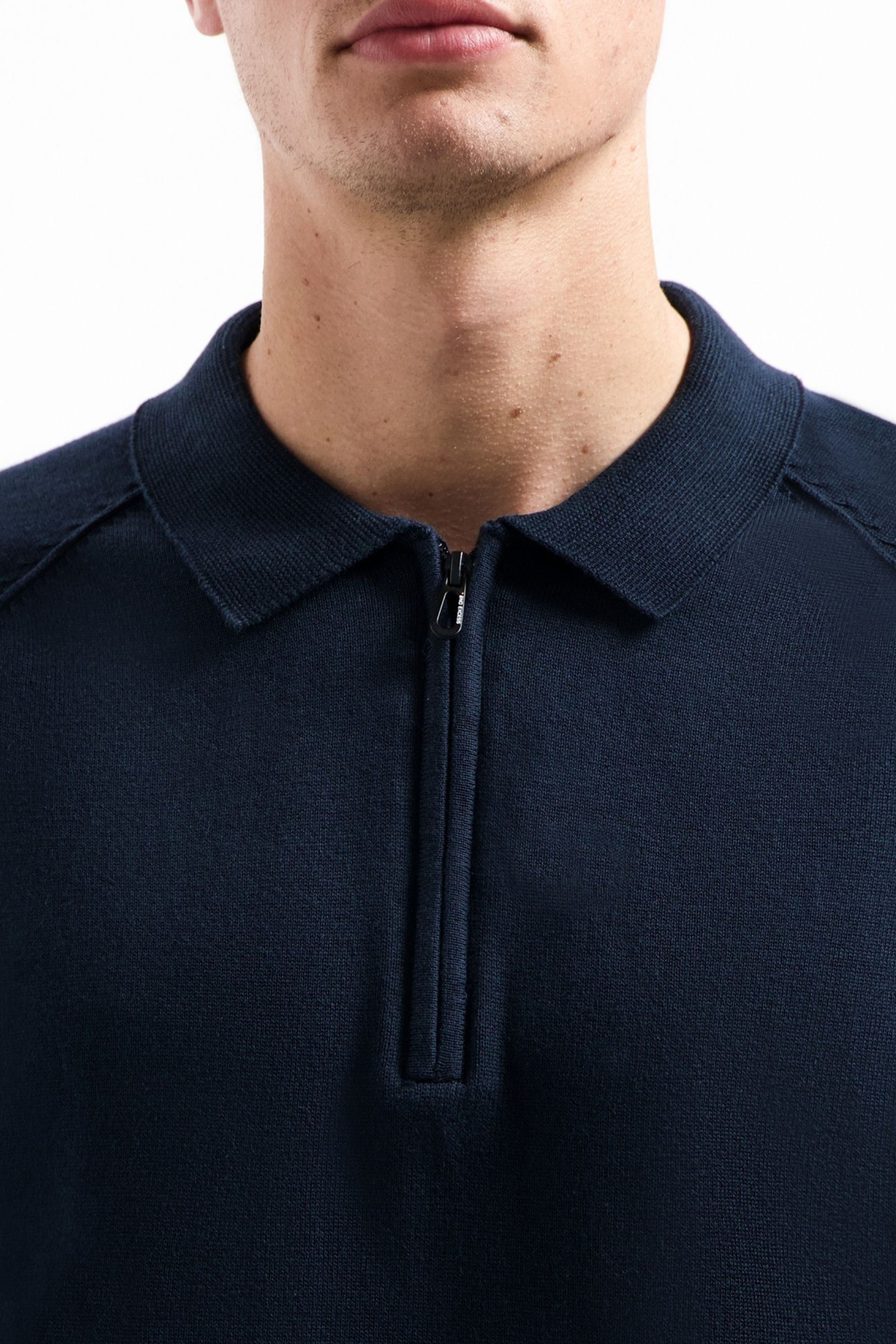 PULLOVER POLO HALF ZIP SOLID NIGHT 7