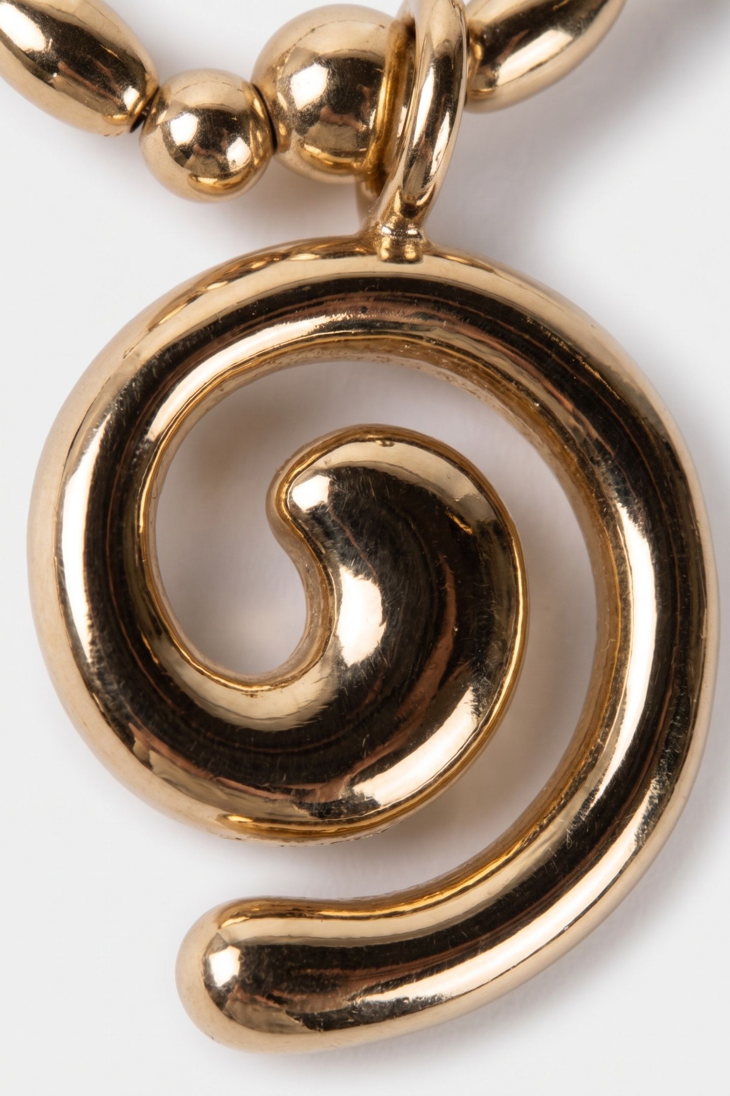 SWIRL KETTE GOLD 4