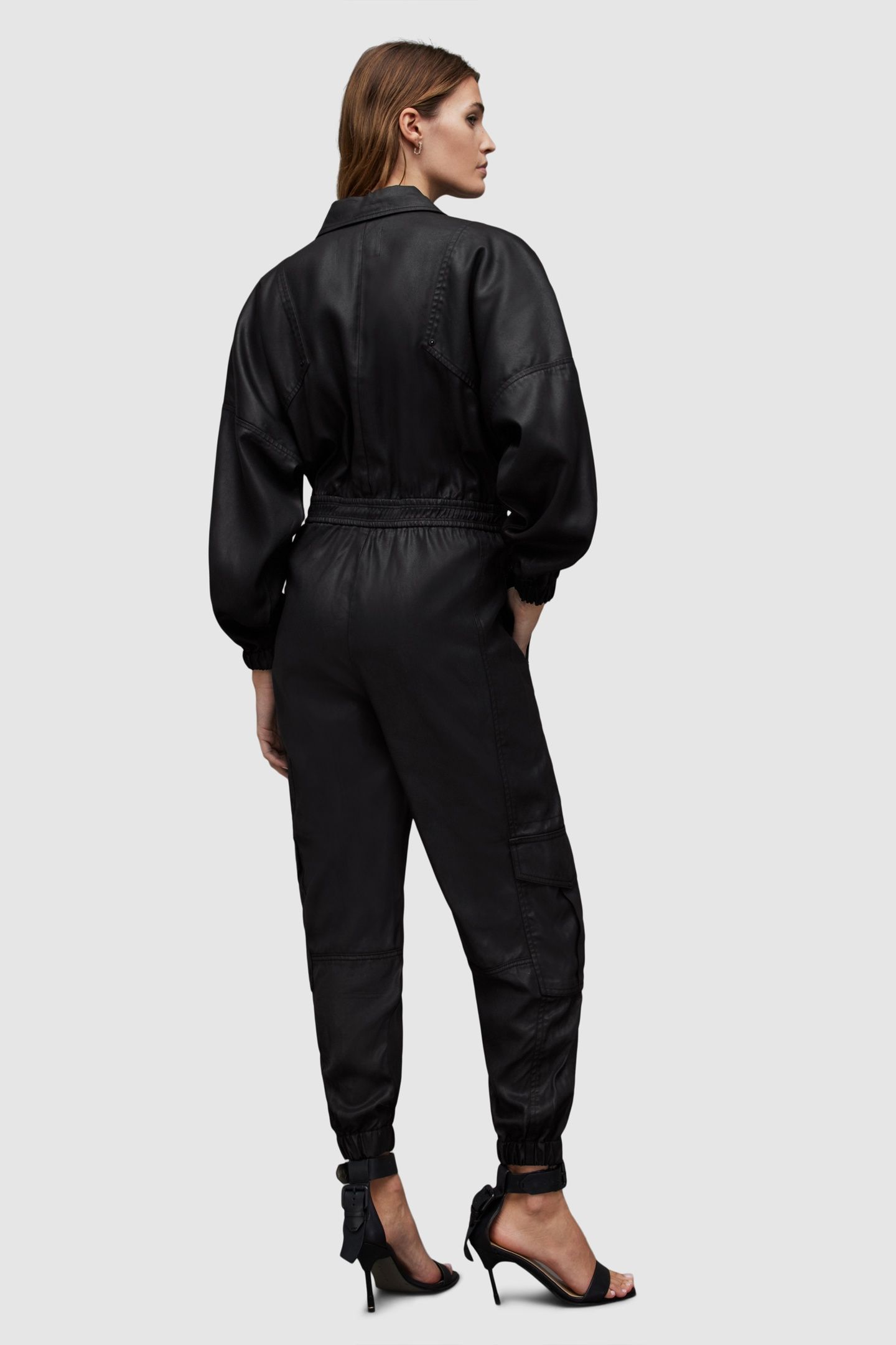FRIEDA DENIM JUMPSUIT BLACK 3