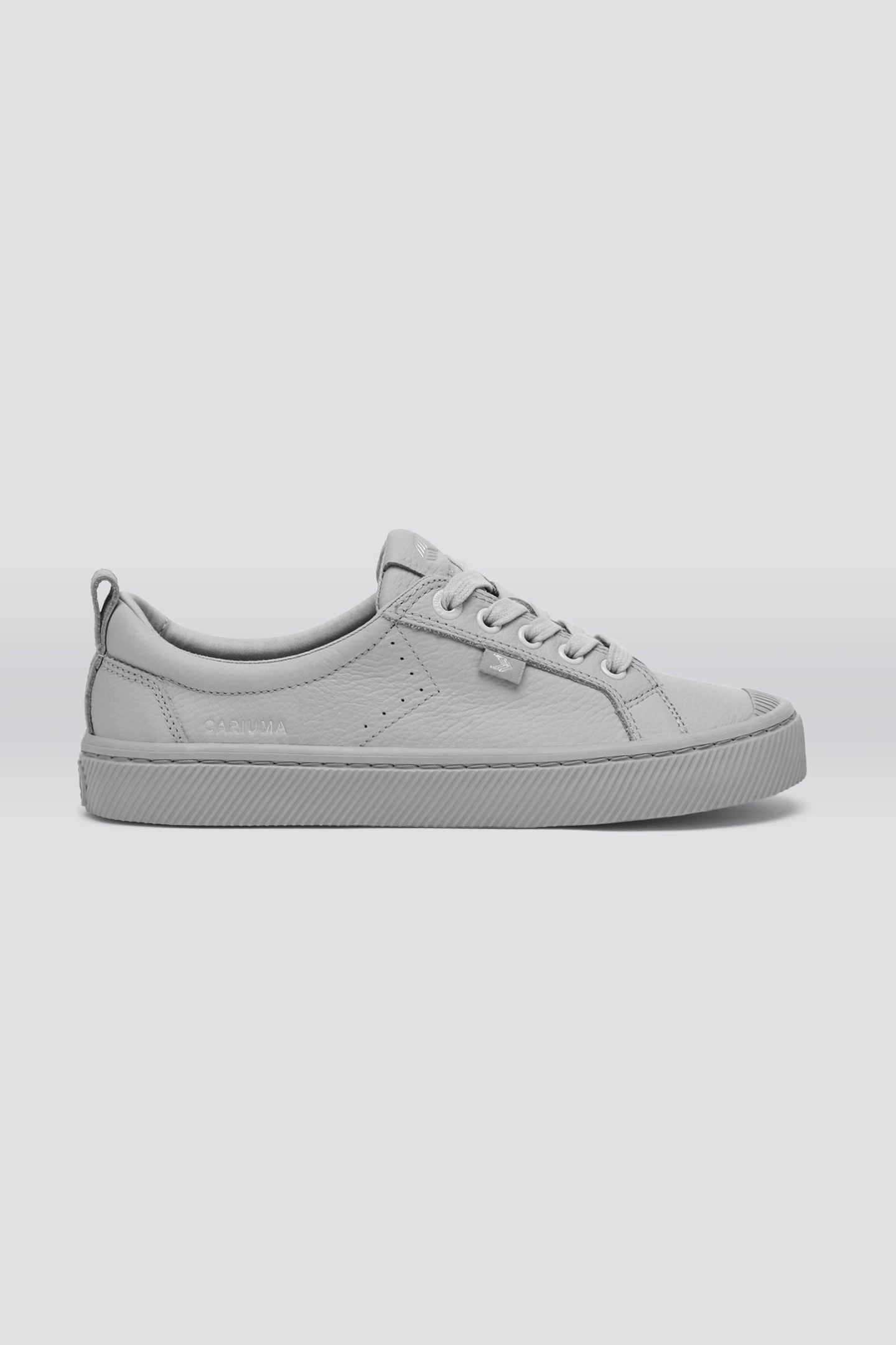 OCA PEBBLED LEATHER LIGHT GREY 1