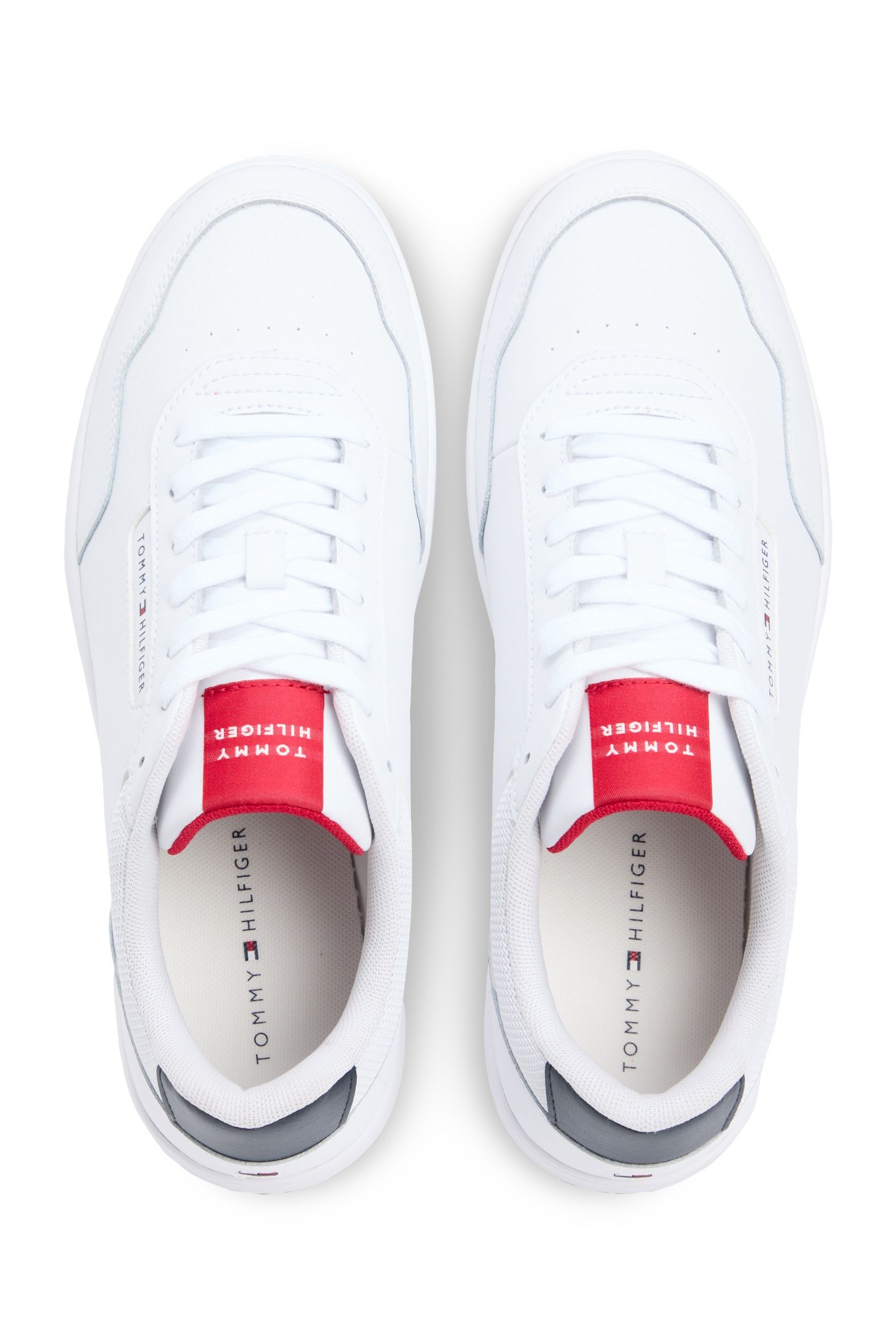 FINE CLEAT BASKETBALL TRAINERS WILEATHER WHITE 4