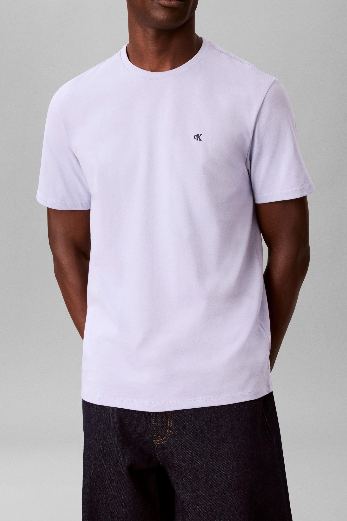 SHORT SLEEVE CLASSIC MONOGRAM BLACK/CASUAL BLUE 3