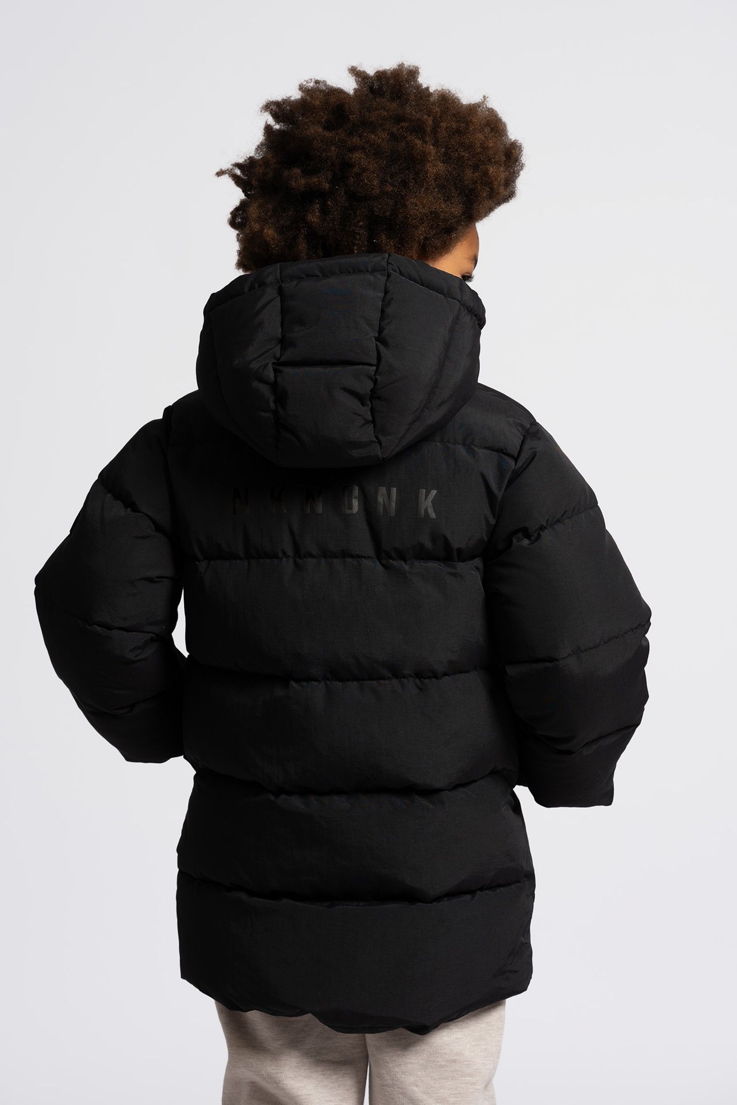 IRON PUFFER JACKET BLACK 2