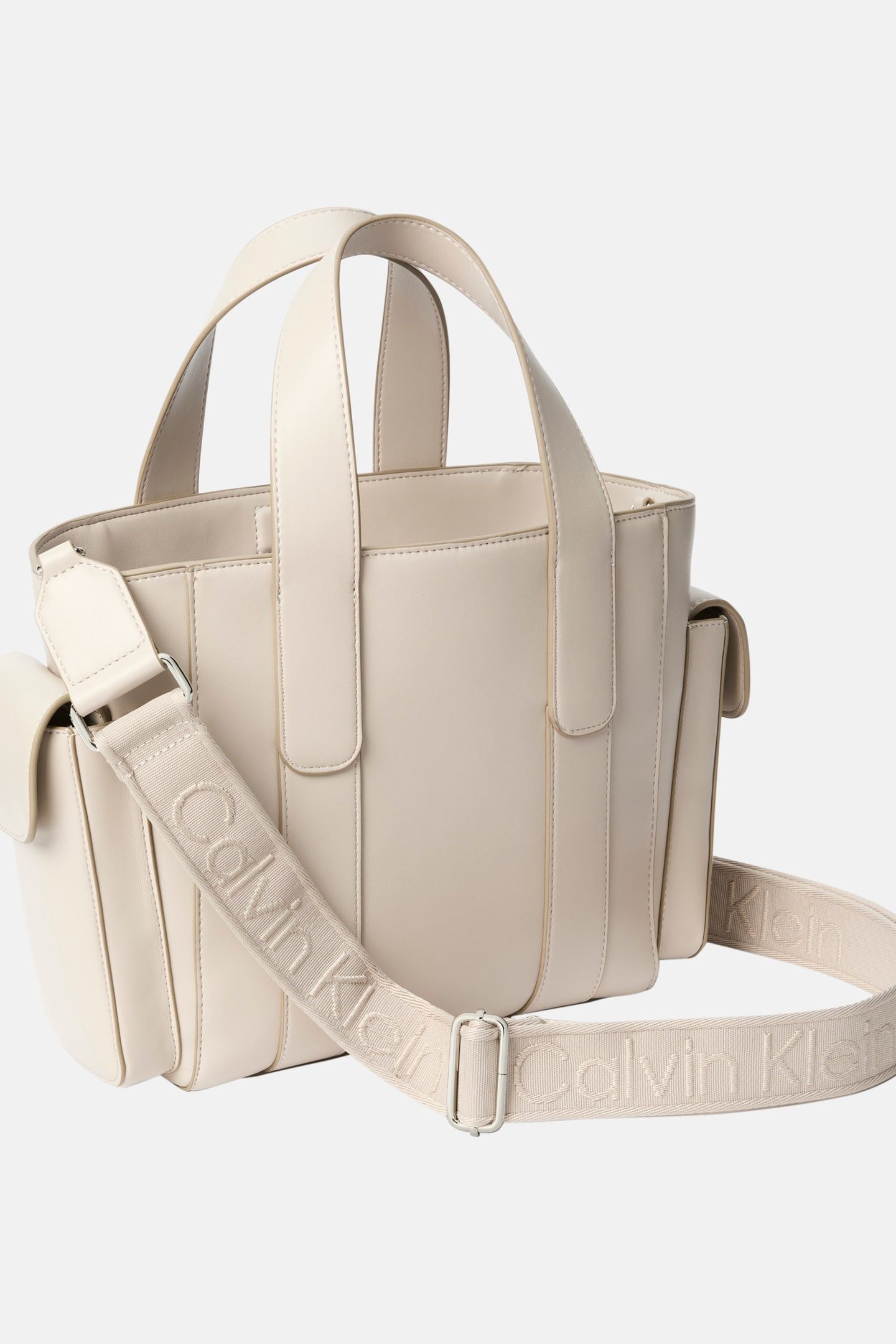 WEBBING STRAP SMALL TOTE CHATEAU/OLD SILVER 3