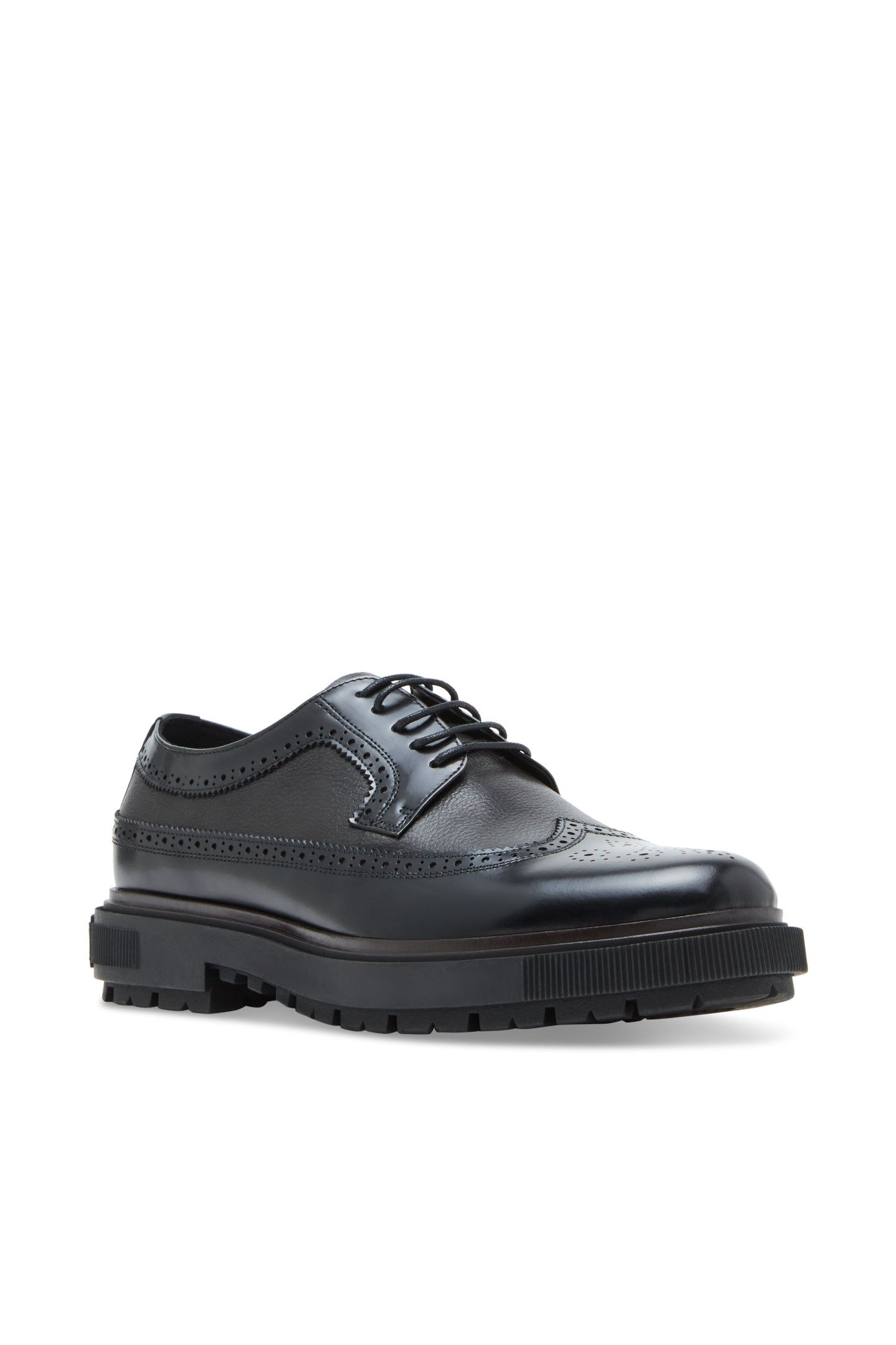 CHANDLUR CASUAL SHOES BLACK LEATHER 3