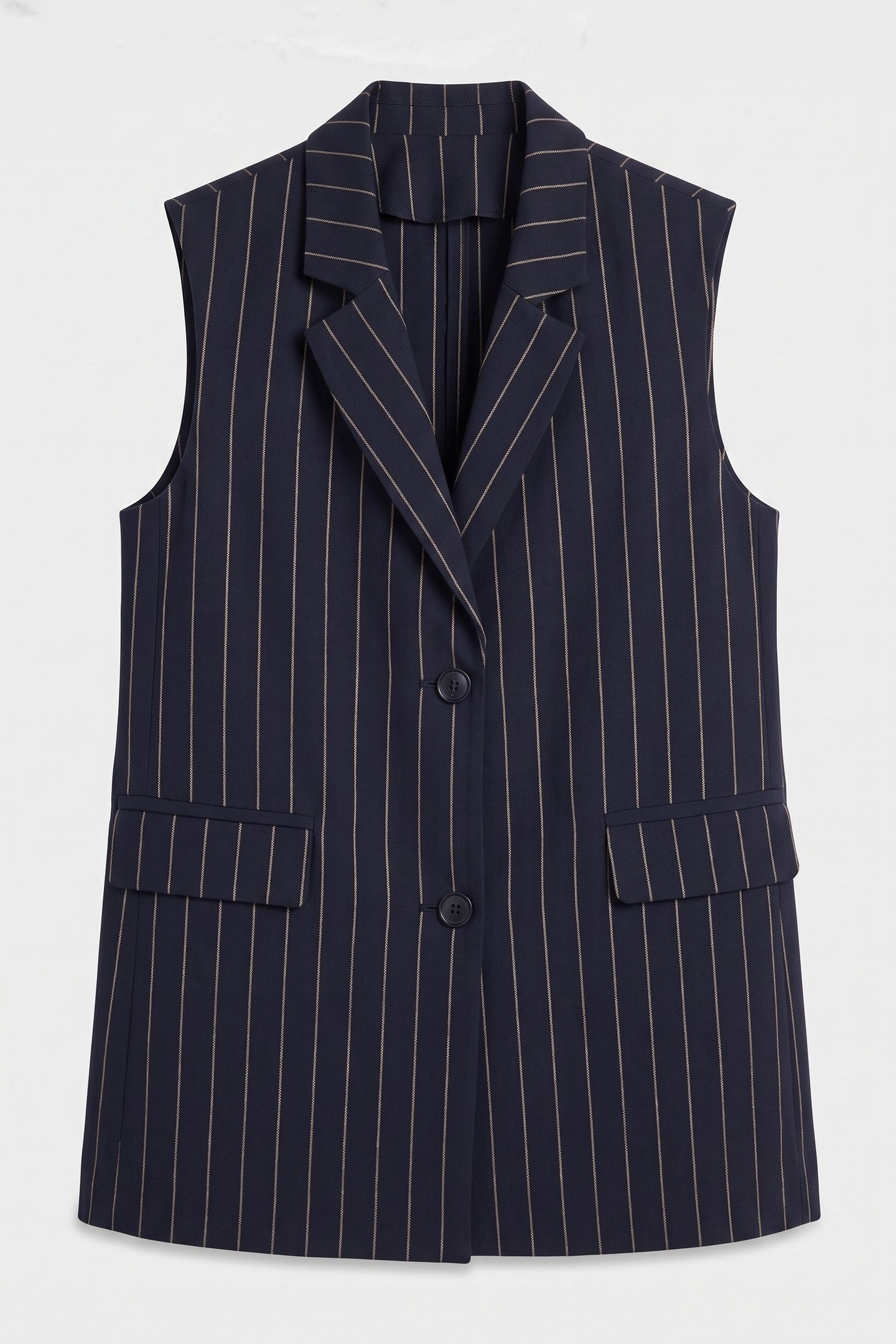 LUREX LONG GILET MULTI COLOR 3