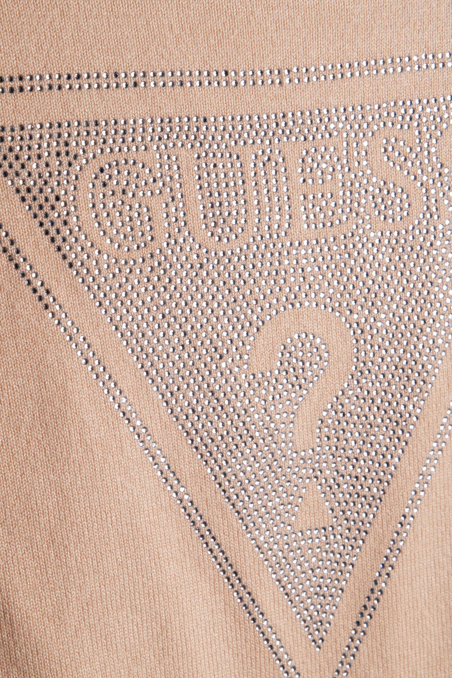 GUESS ECO LS TRIANGLE LOGO ELI SKINNY LATTE 4