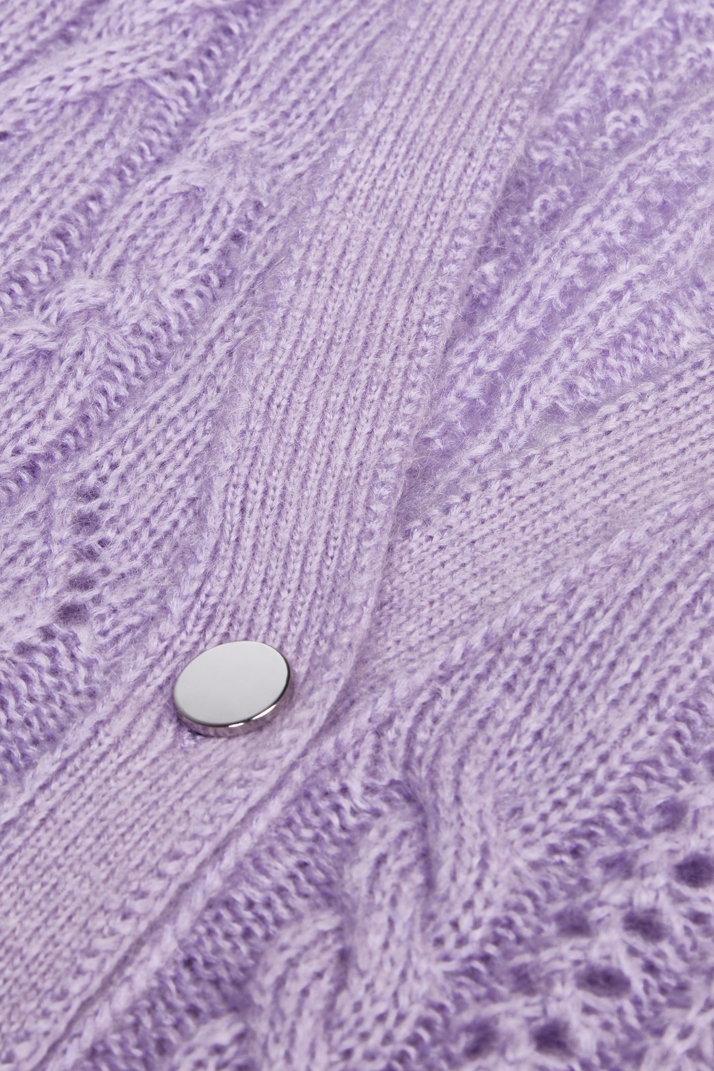 TWISTED BUTTON CARDIGAN VIOLET 6
