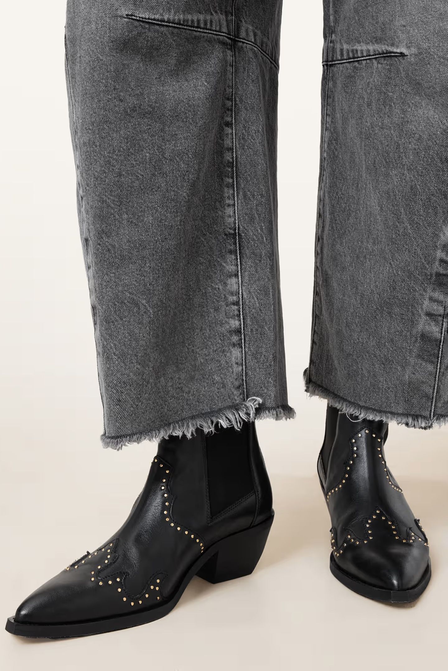 DENVER STUD BOOT BLACK 2