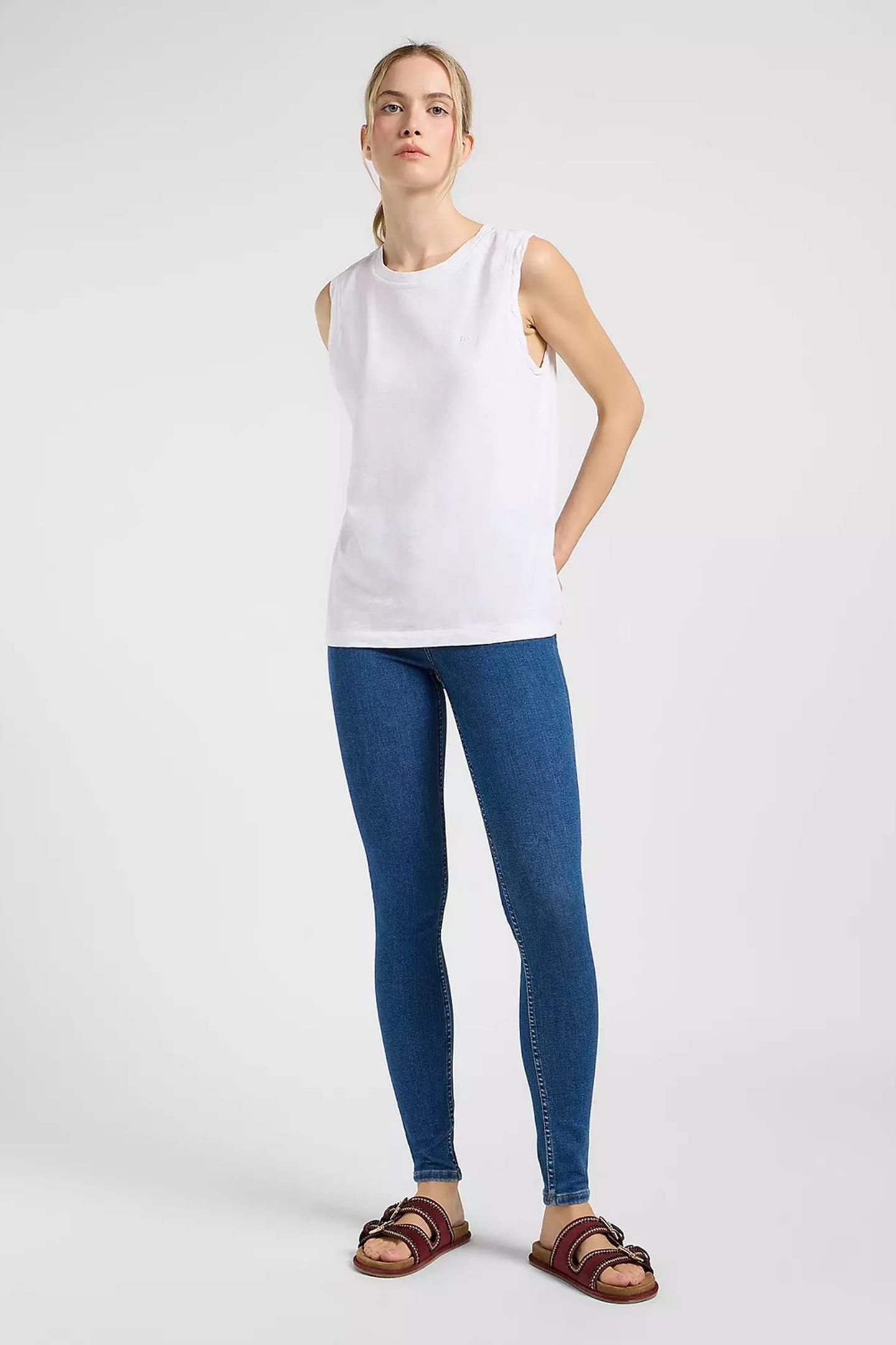 SCARLETT HIGH CLEAN RILEY JEANS 2