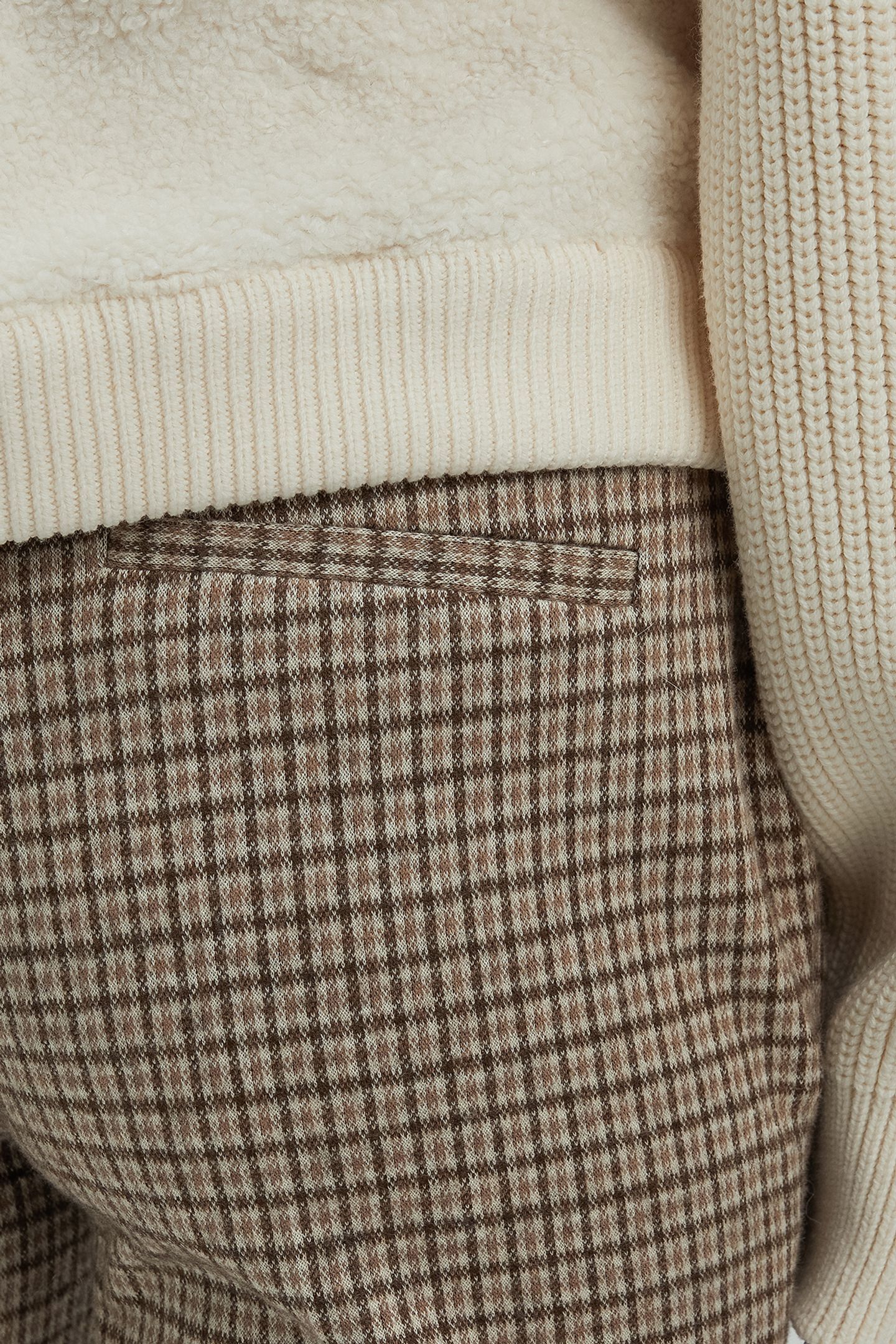 TAO PANTS SAND CHECK 5