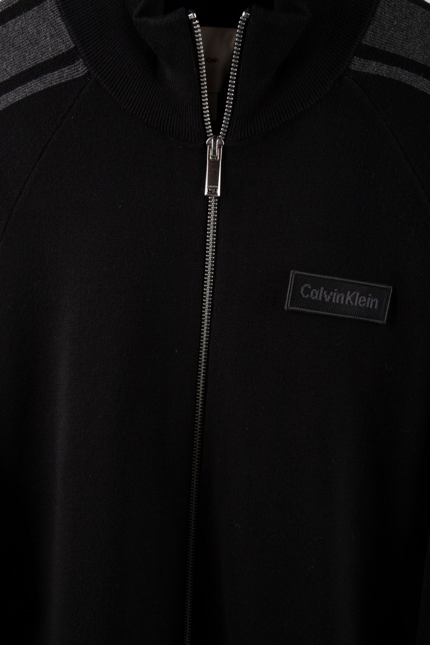 LS TECH KNIT TRACK JACKET BLACK 4