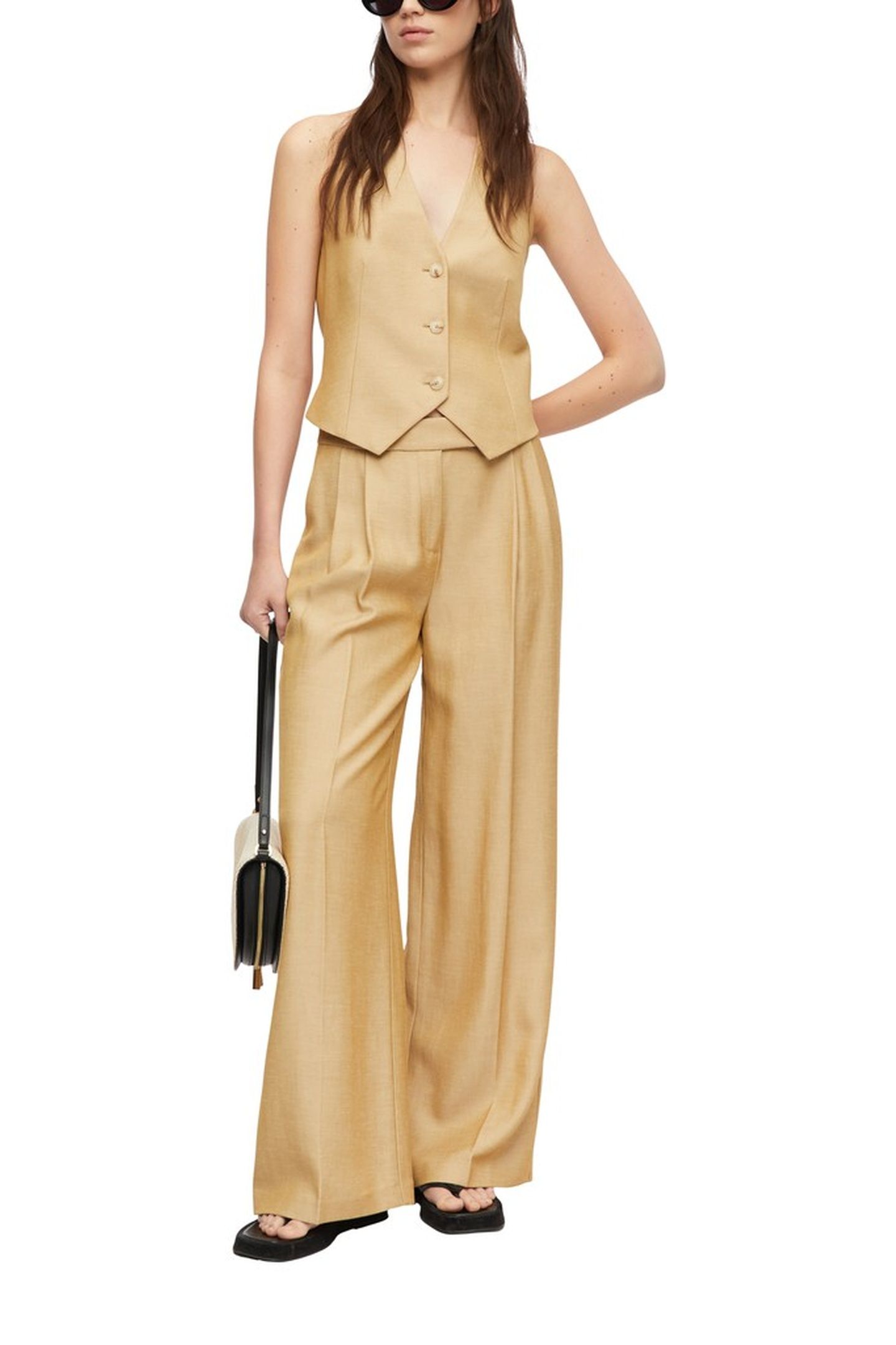 COMMA PANTS BROWN 2