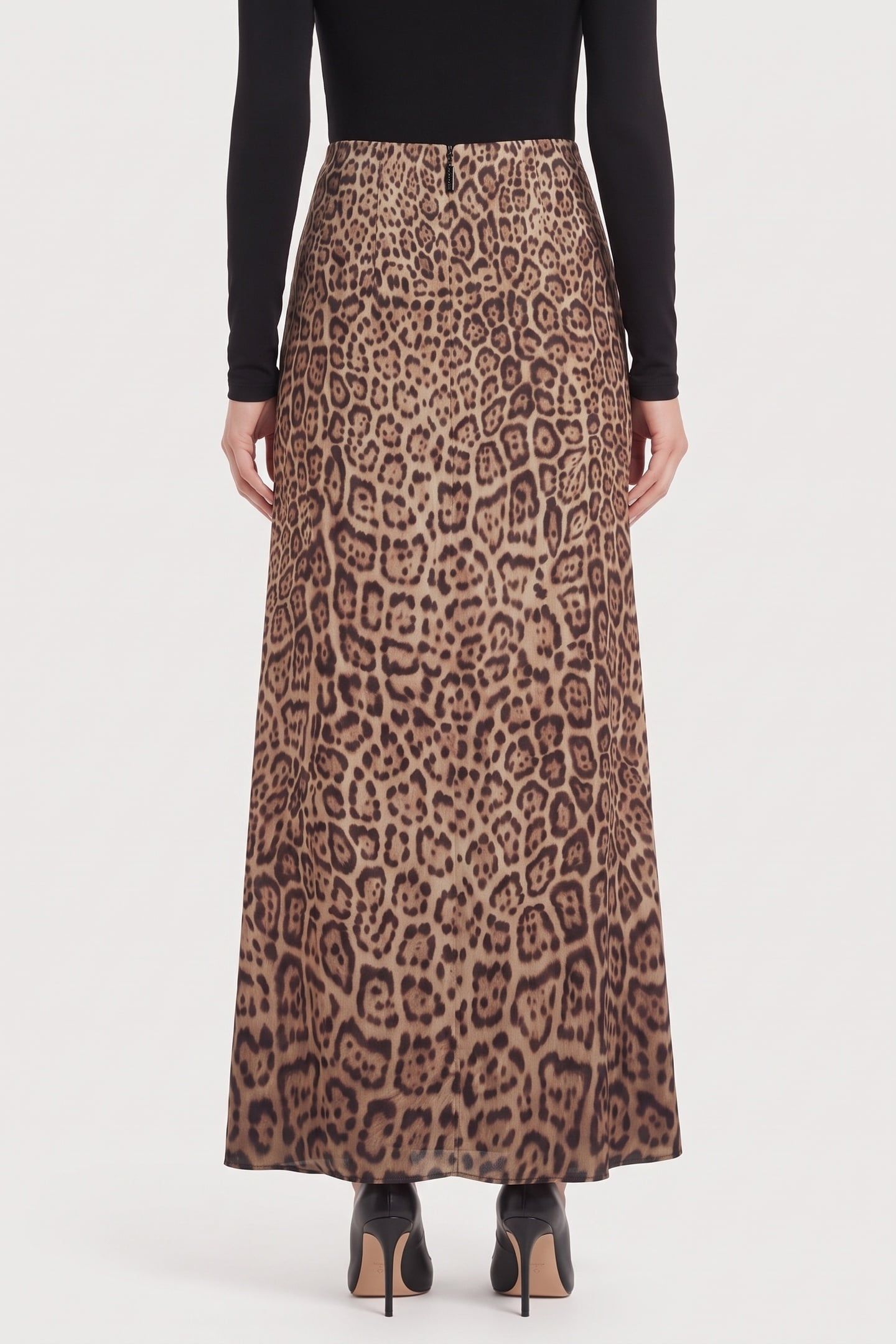 ALANIS MIDI SKIRT CHARMING LEOPARD DEG 2