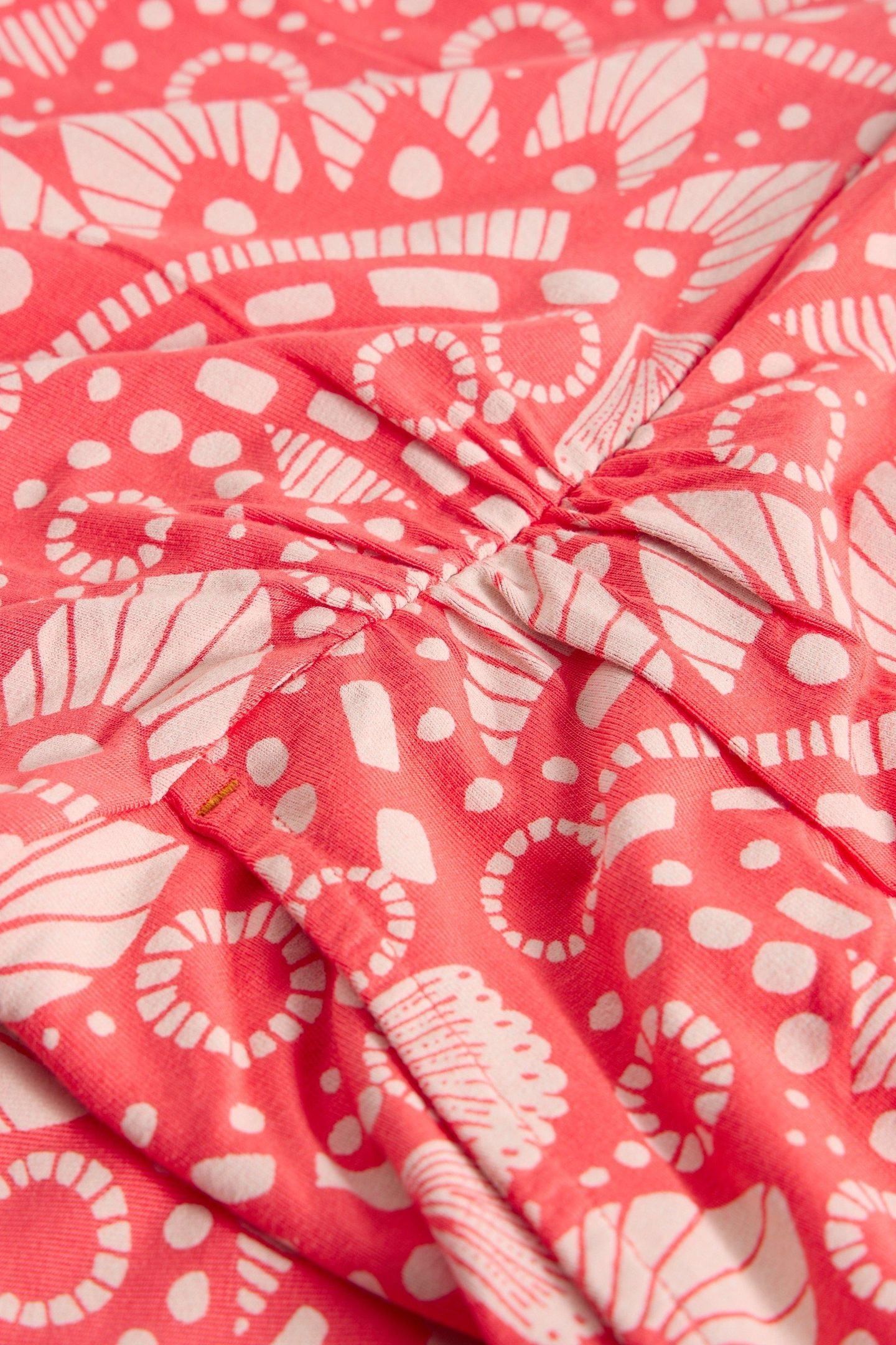 TALLIE JERSEY DRESS PINK PRINT 5