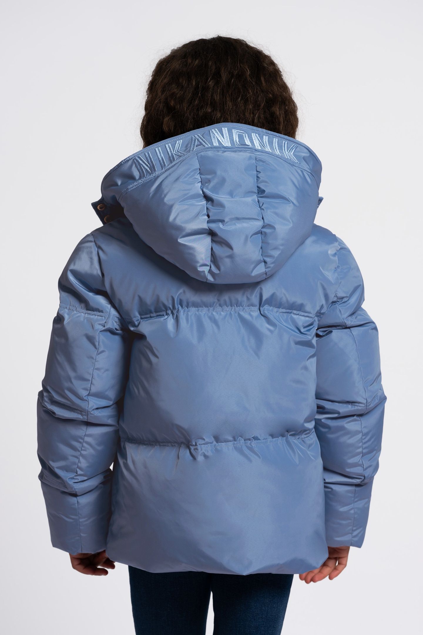 JAYLA PUFFER JACKET BLUE MIST 2