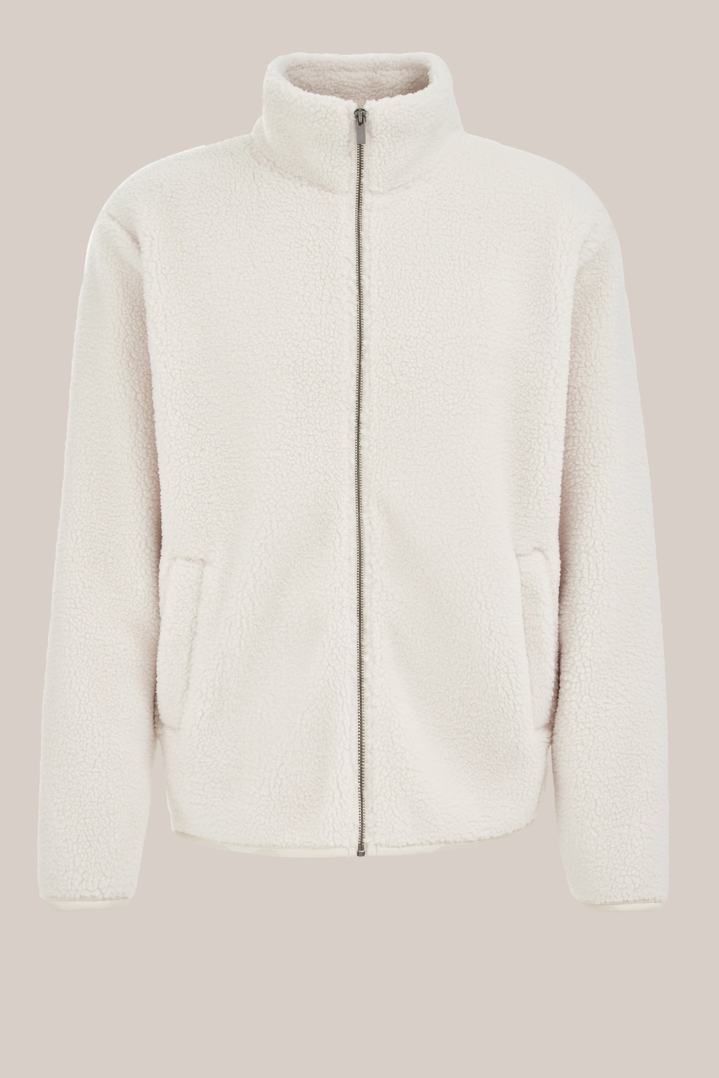 CARDIGAN WITH ZIPPER OFF-WHITE 4