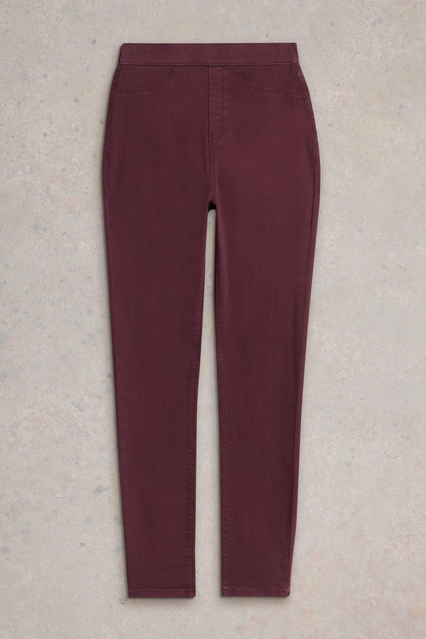 JANEY JEGGING DARK PLUM 2