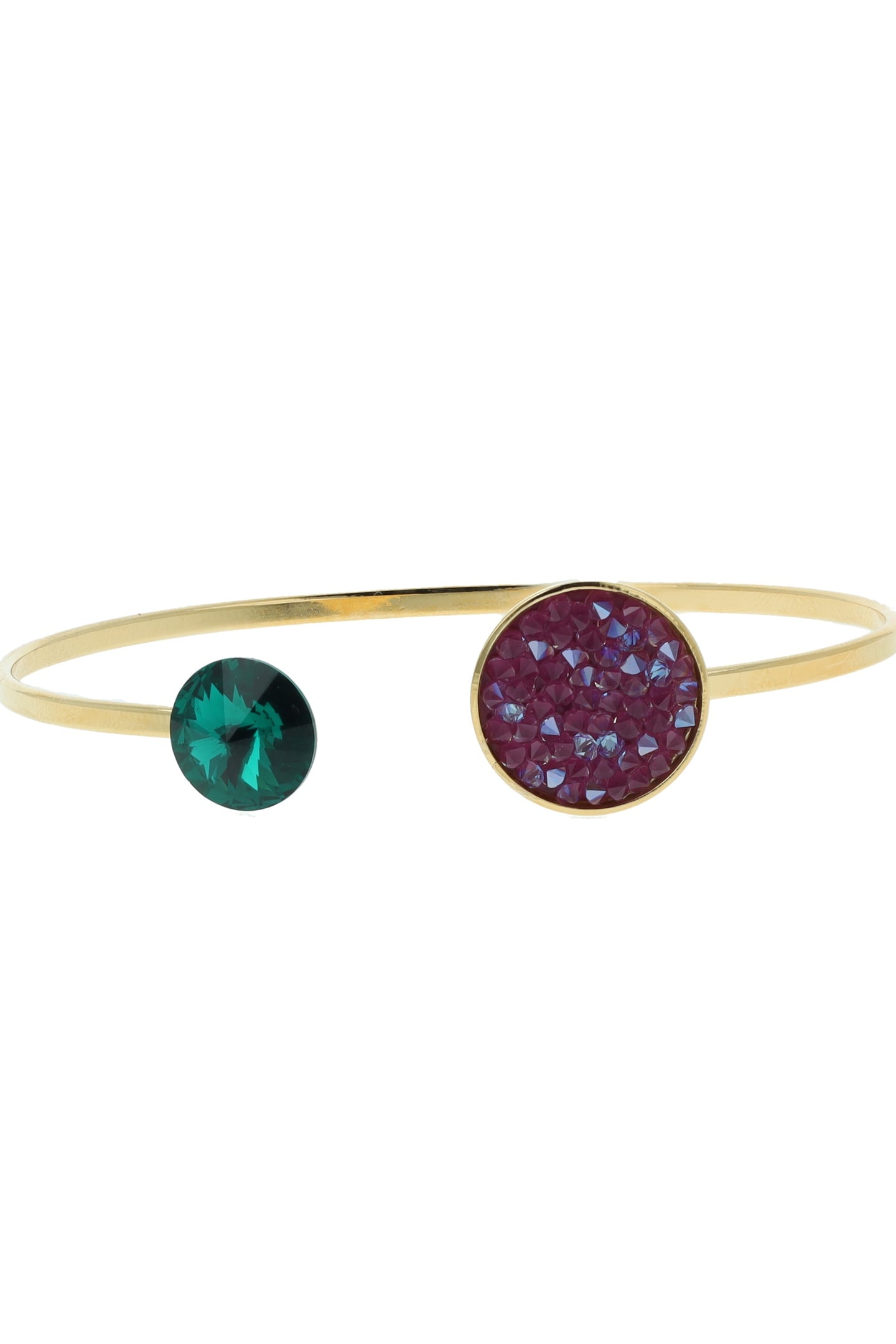 CLASSIC ROCKS BRACELET LIGHT AMETHYST PURPLE, GREEN 1