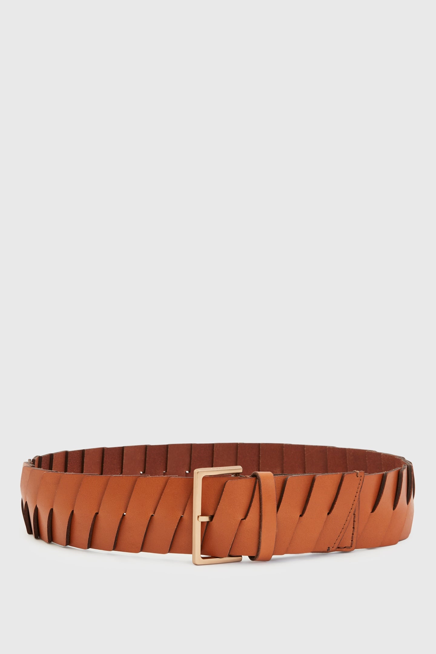 WESLIE WIDE BELT COGNAC 1