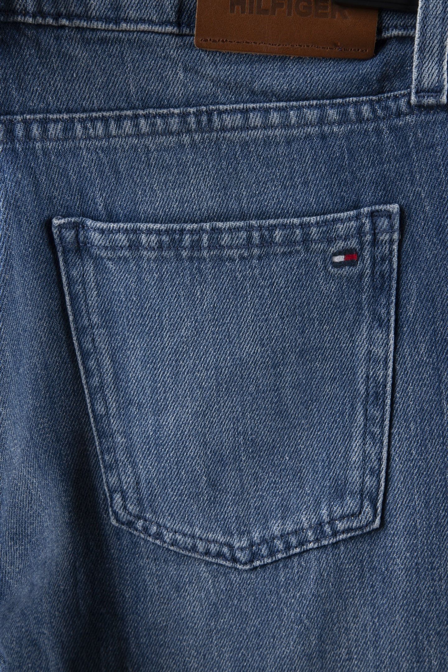 GIRLS BARREL WASHED JEANS DENIM MEDIUM SOFT 4