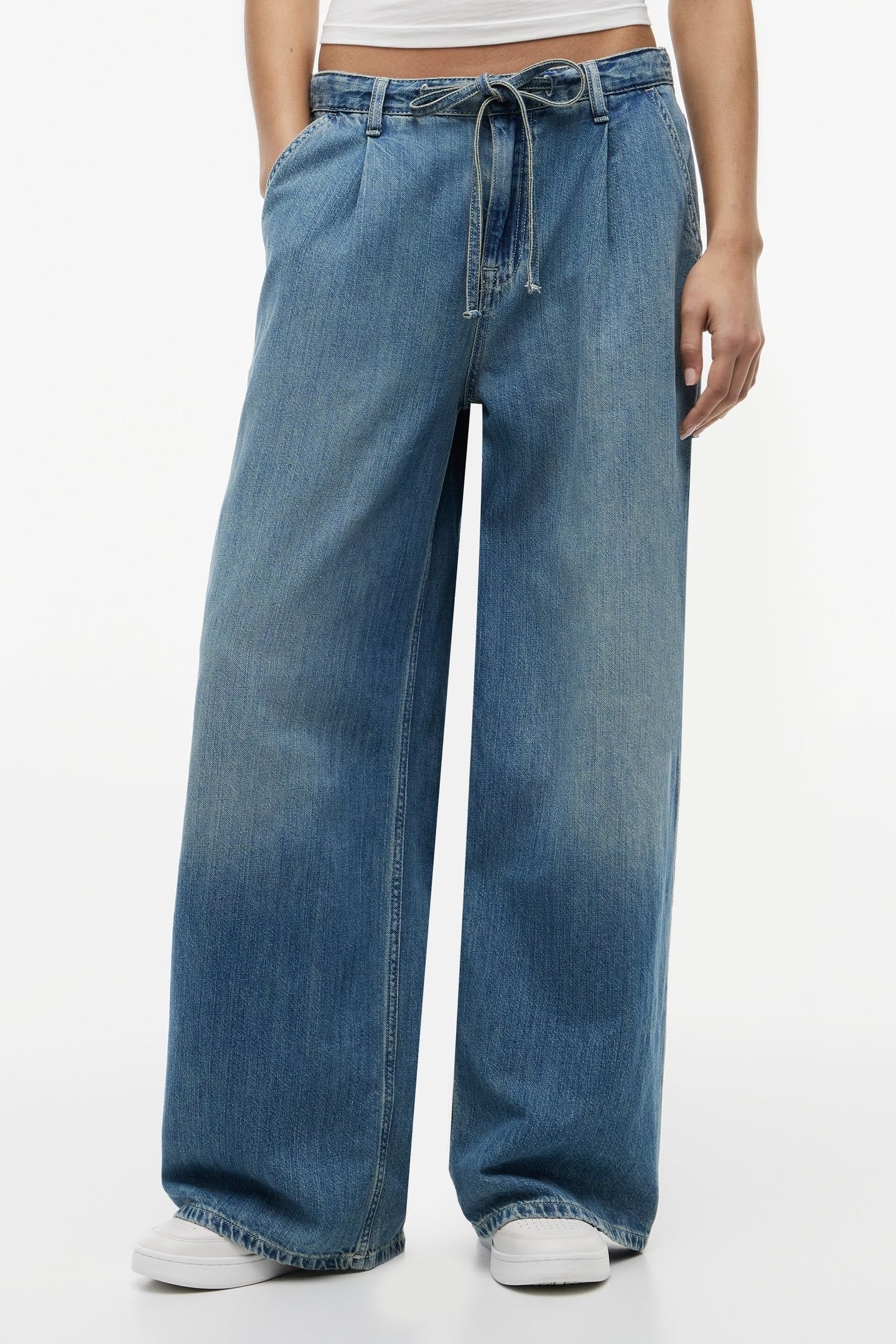 CHARLIE LOOSE WIDE LEG DENIM MEDIUM 1