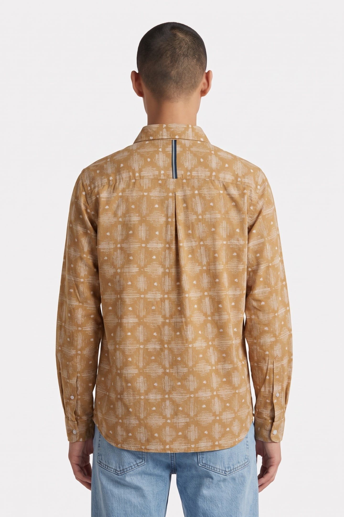 GEO PRINTED SHIRT YELLOW PRINT 2