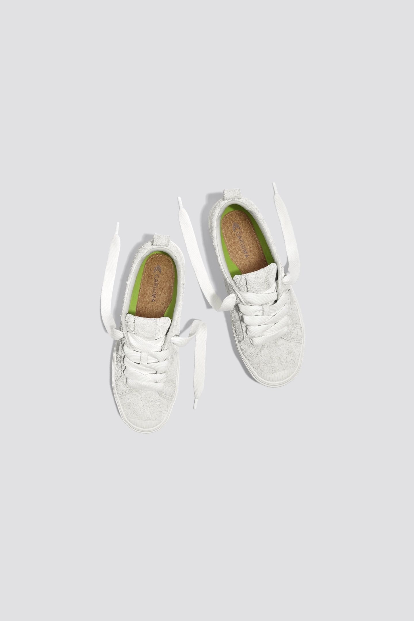 OCA HAIRY SUEDE SMOKE WHITE 5
