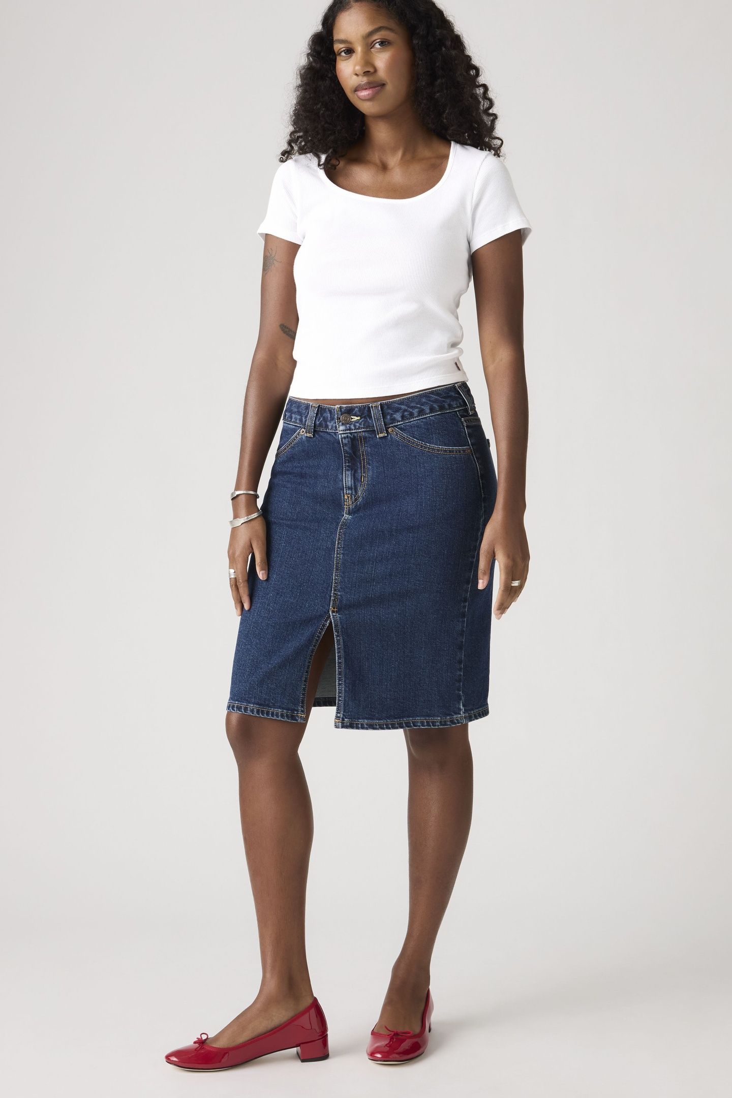 LOW MIDI SKIRT 2