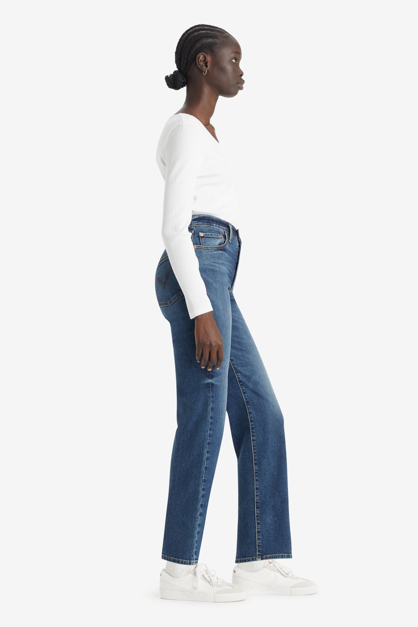 RIBCAGE STRAIGHT ANKLE JEANS 3