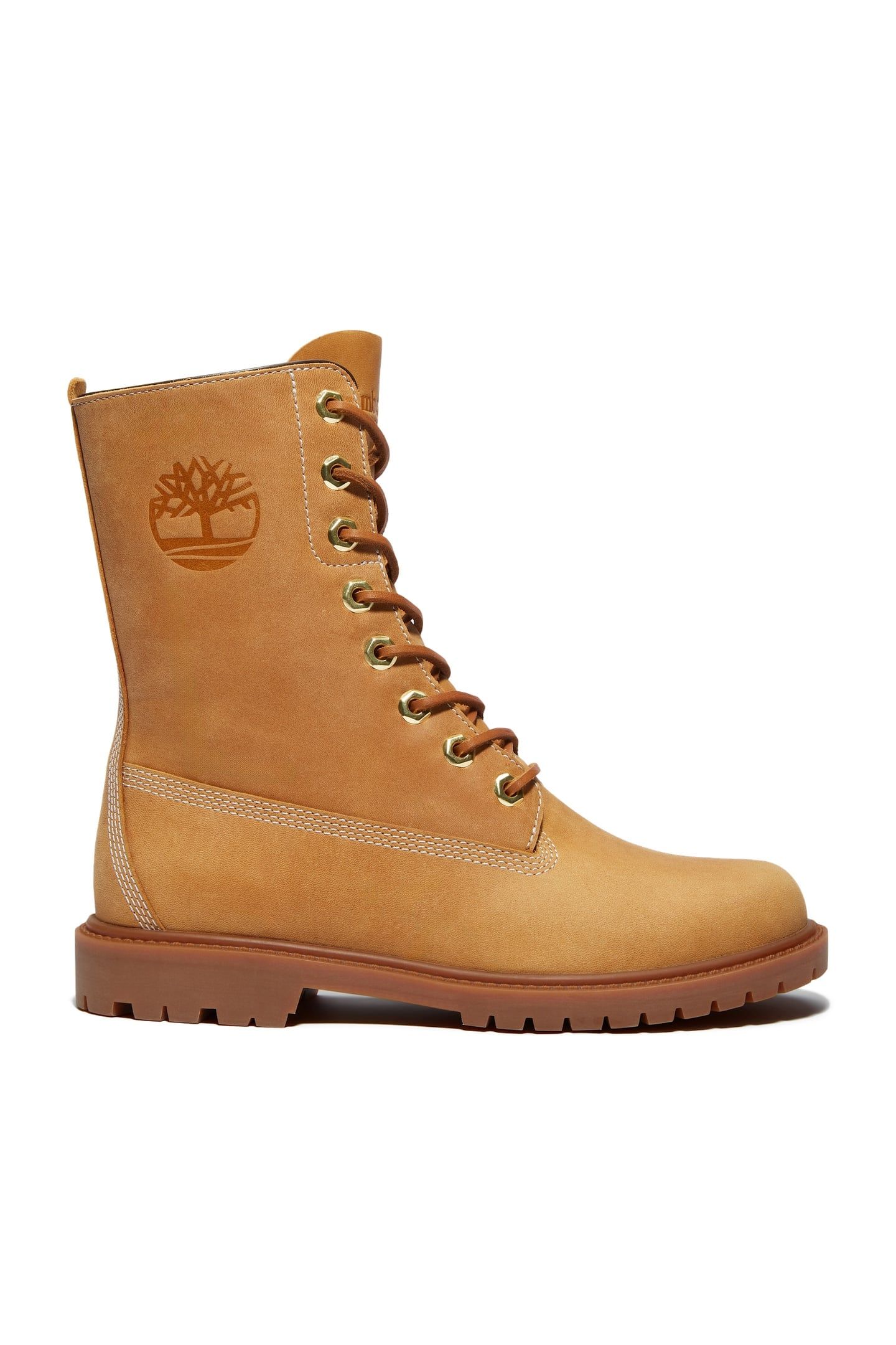 PREMIUM 8 INCH LACE UP WATERPROOF BOOT WHEAT FULL GRAIN 1