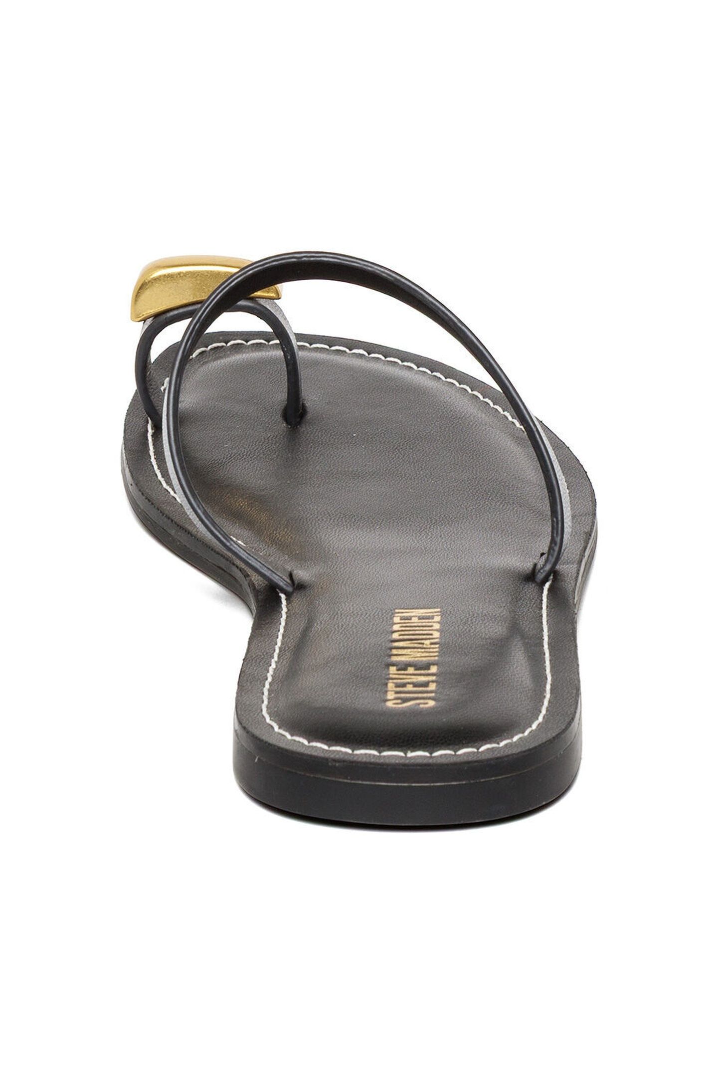 COPSE SLIDES BLACK LEATHER 3