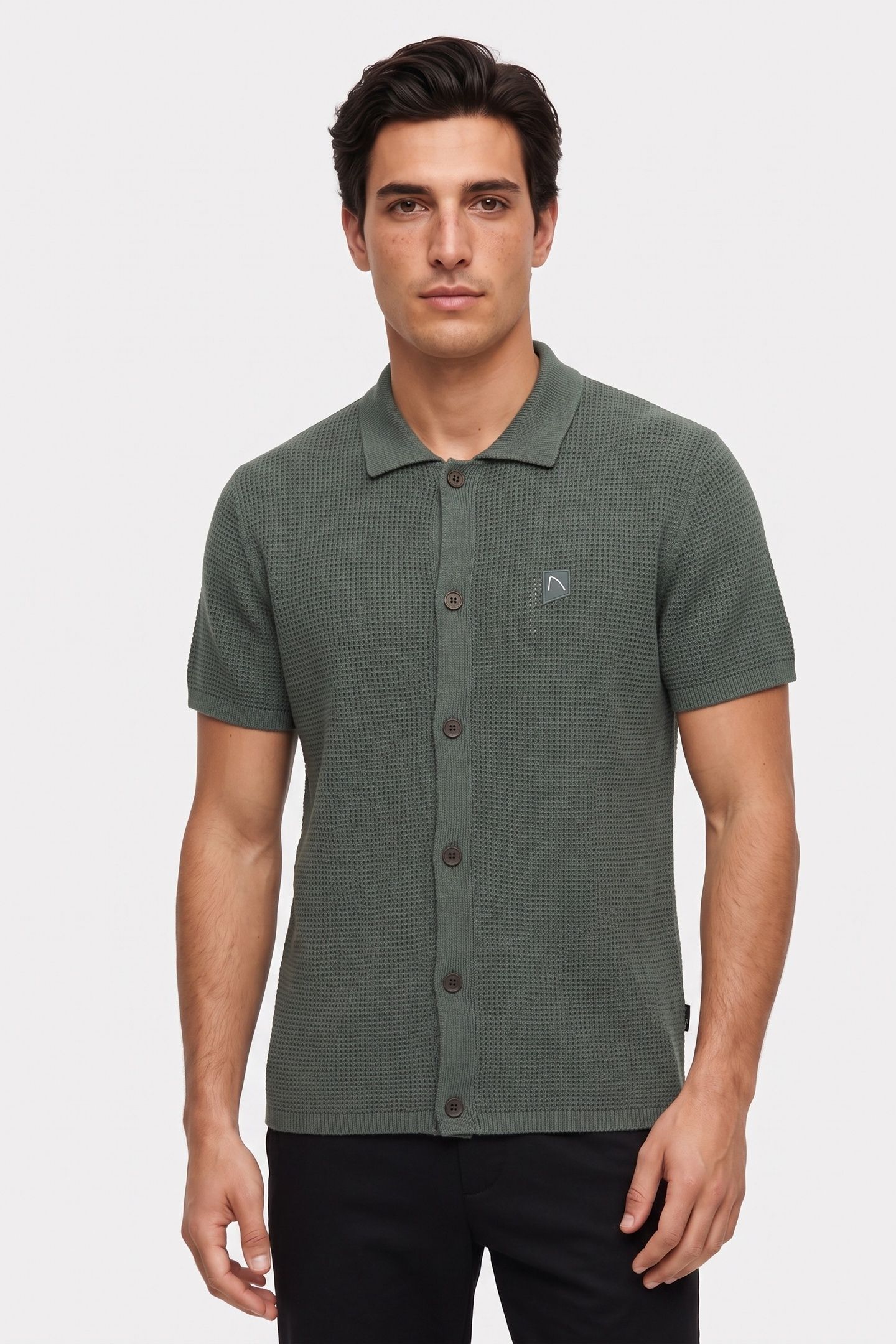 RAF SHIRT SHORT SLEEVE BALSAM GREEN 1