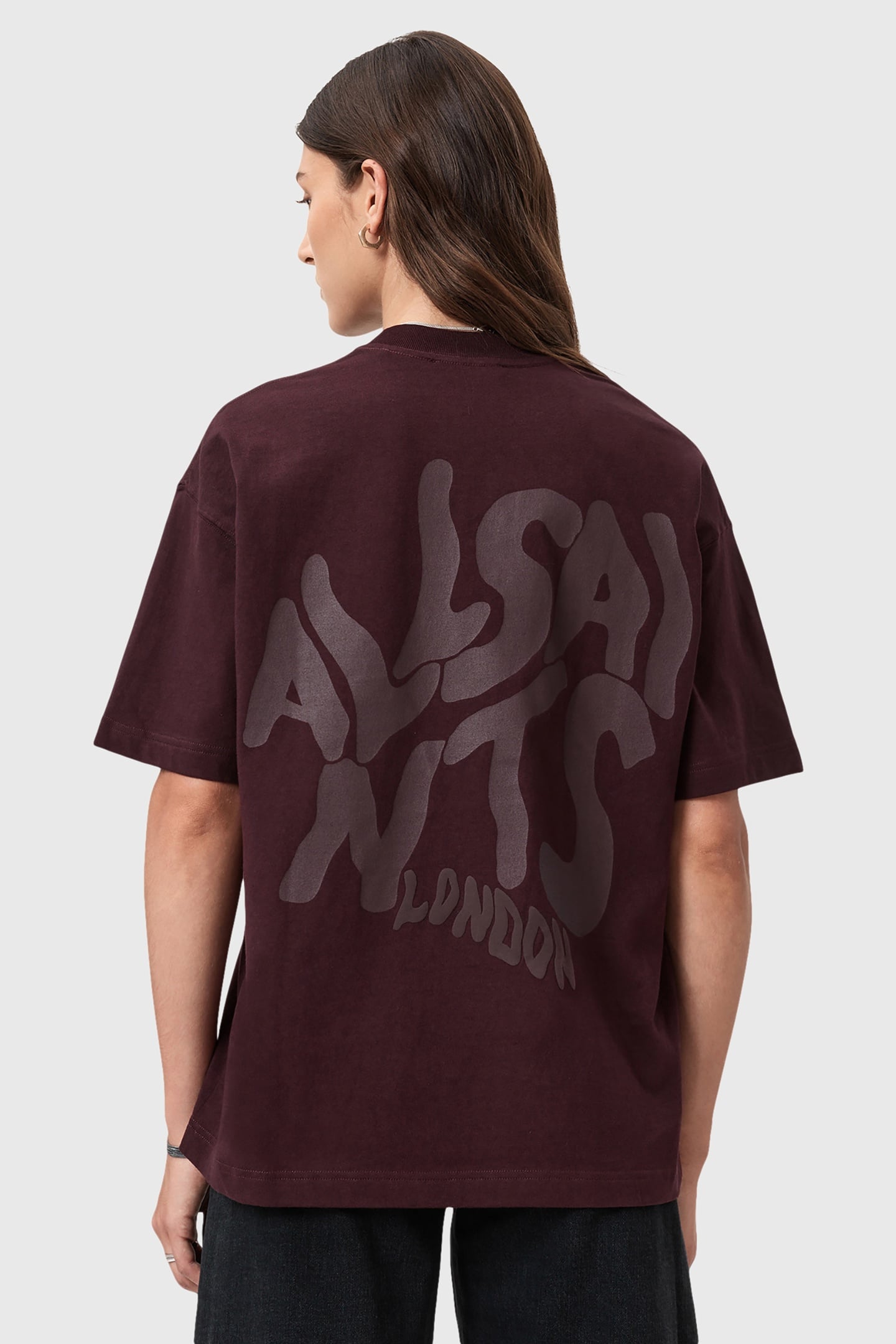 ORLANDO ETTA TEE OXBLOOD RED 4