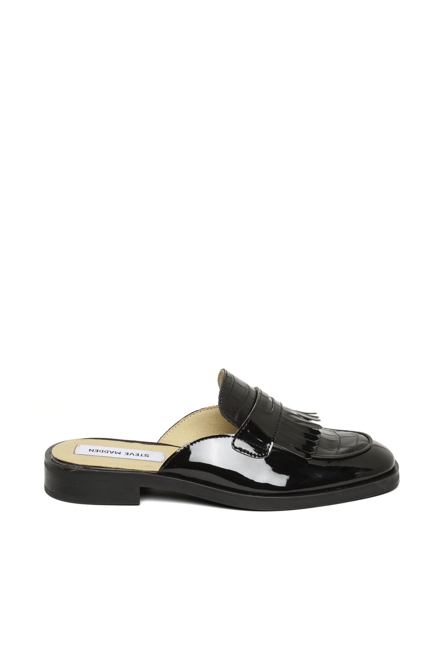 NANETTE FLAT SHOES BLACK PATENT 1