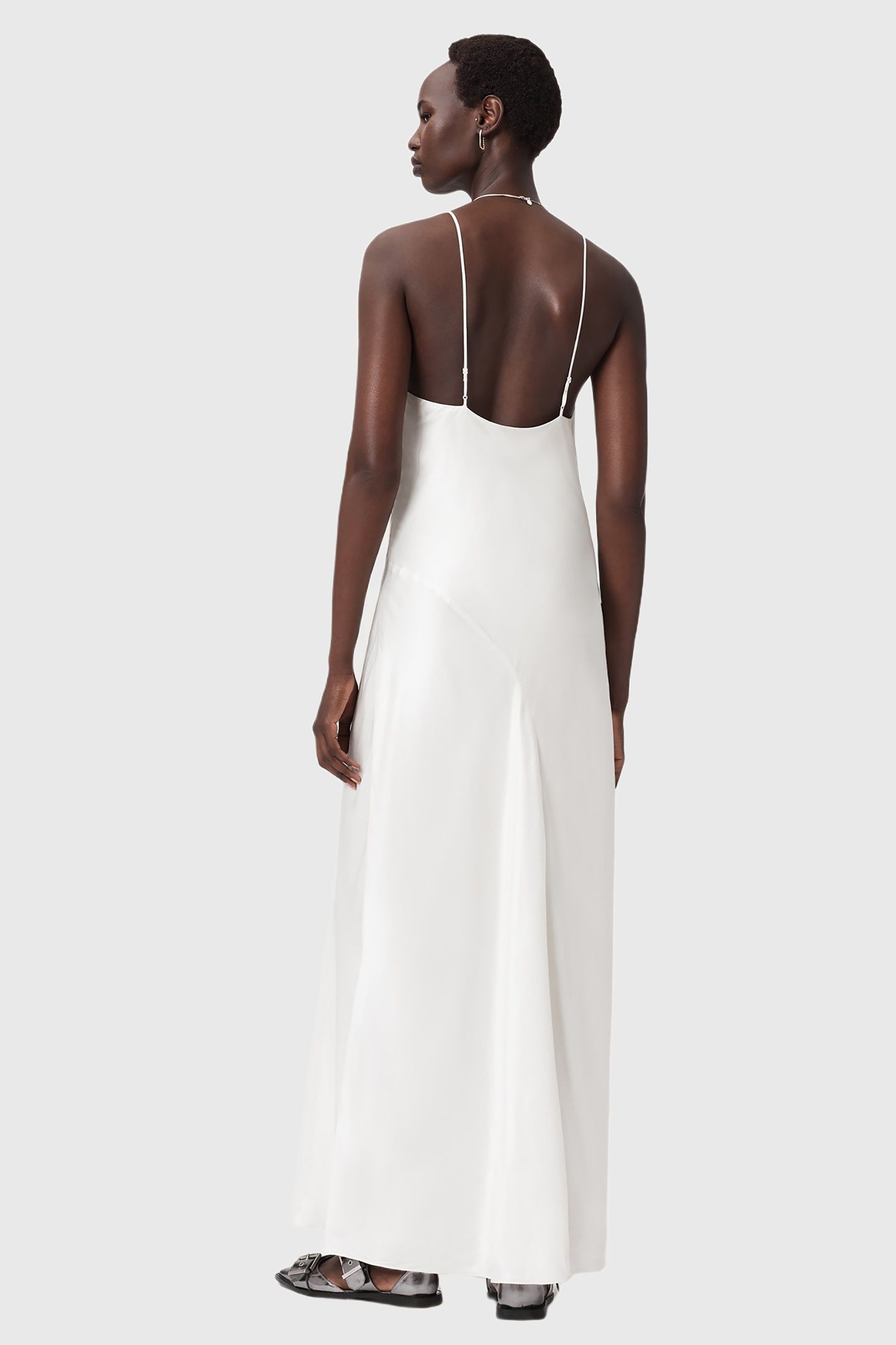 ALEXIA MAXI DRESS OYSTER WHITE 3