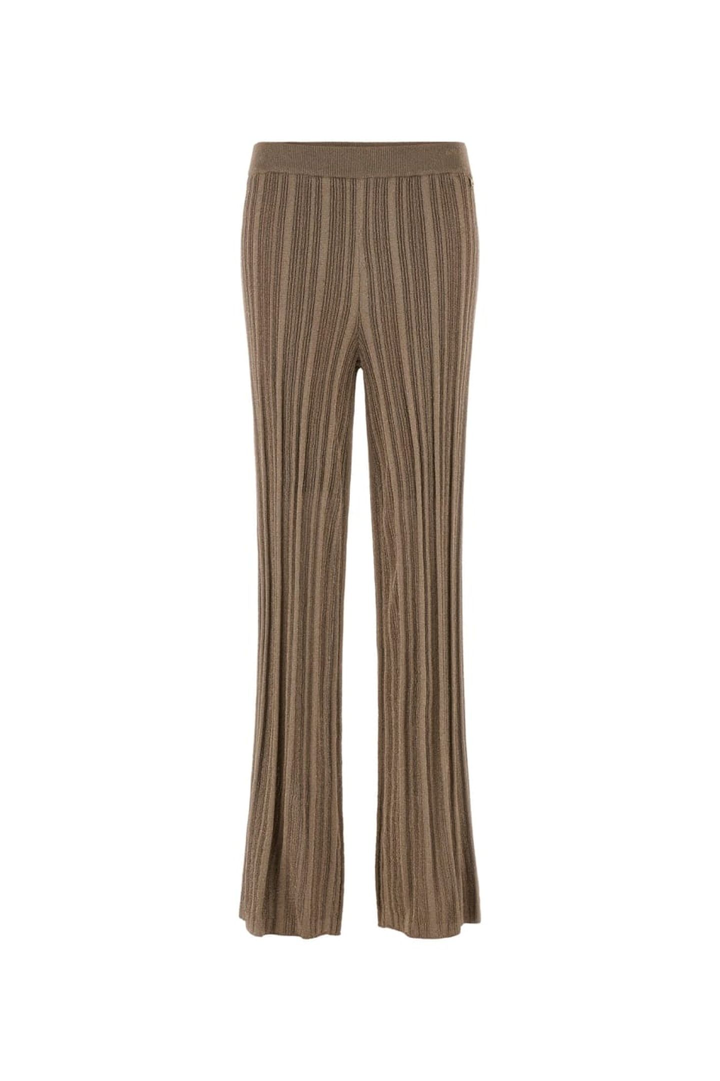 GIA RIBBED SWTR PANT NATURAL ALMOND + GOL 6