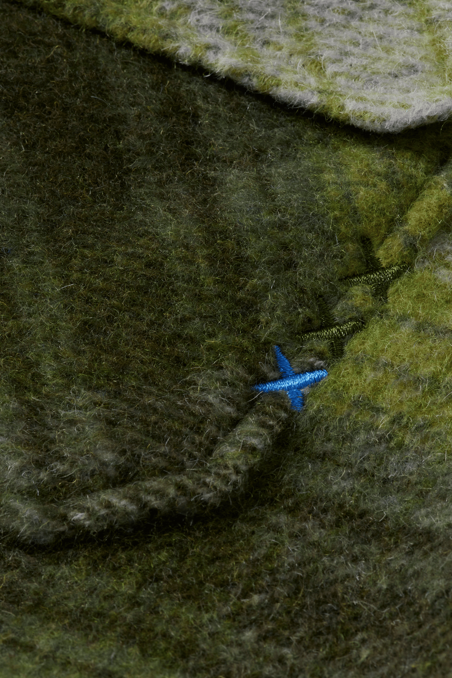CHECK OVERSHIRT THYME / CALLA GREEN CHECK 5