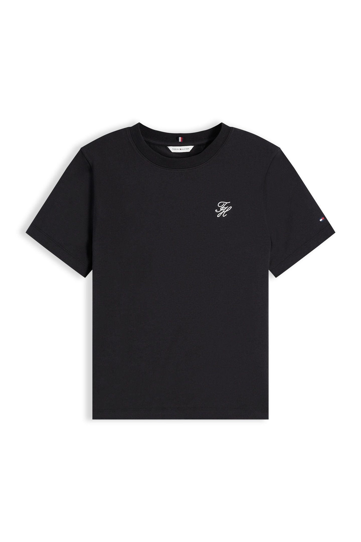 TH SCRIPT REGULAR C-NECK BLACK 4