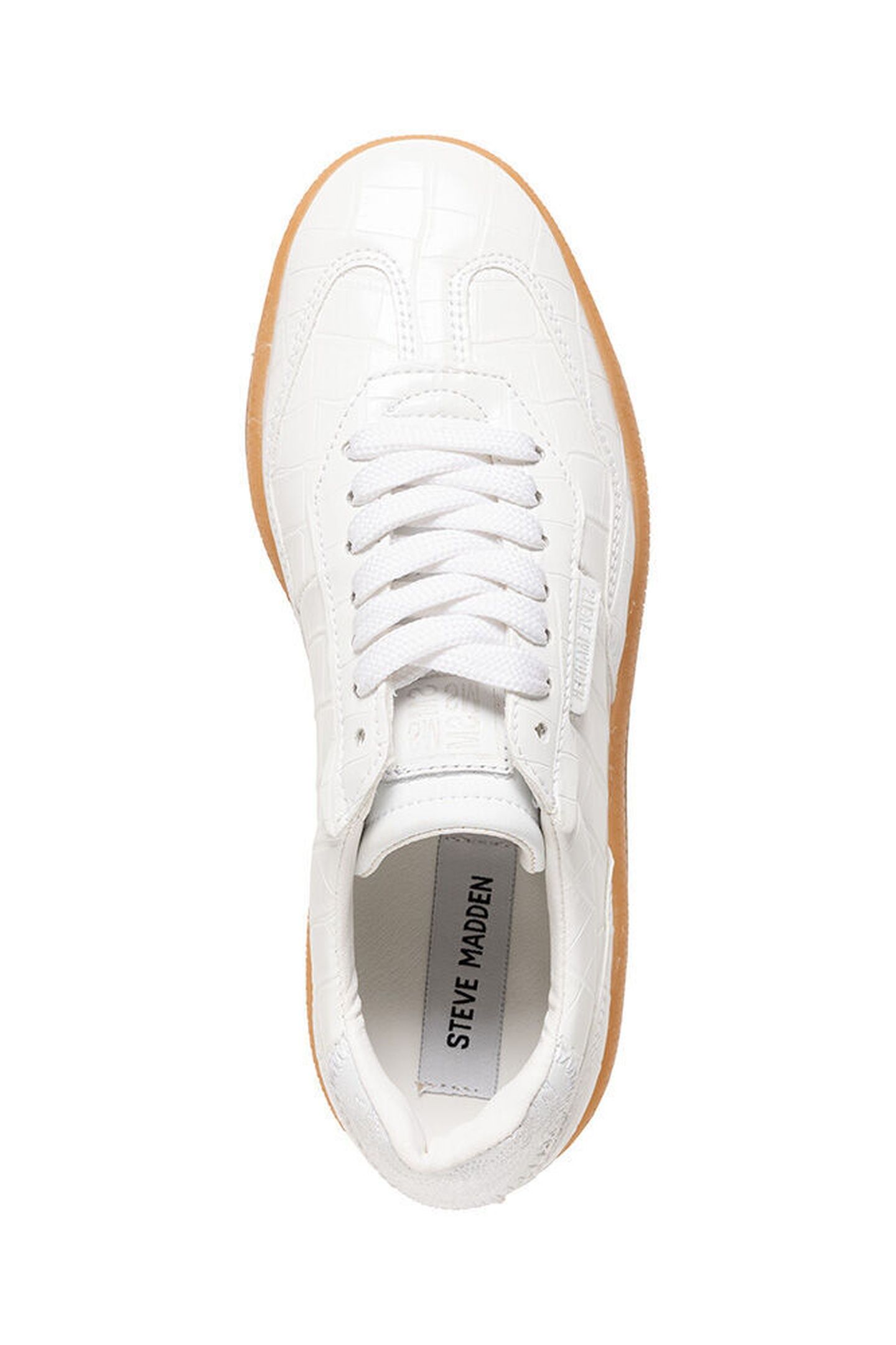 EUPHORIA SNEAKERS WHITE CROCO 5