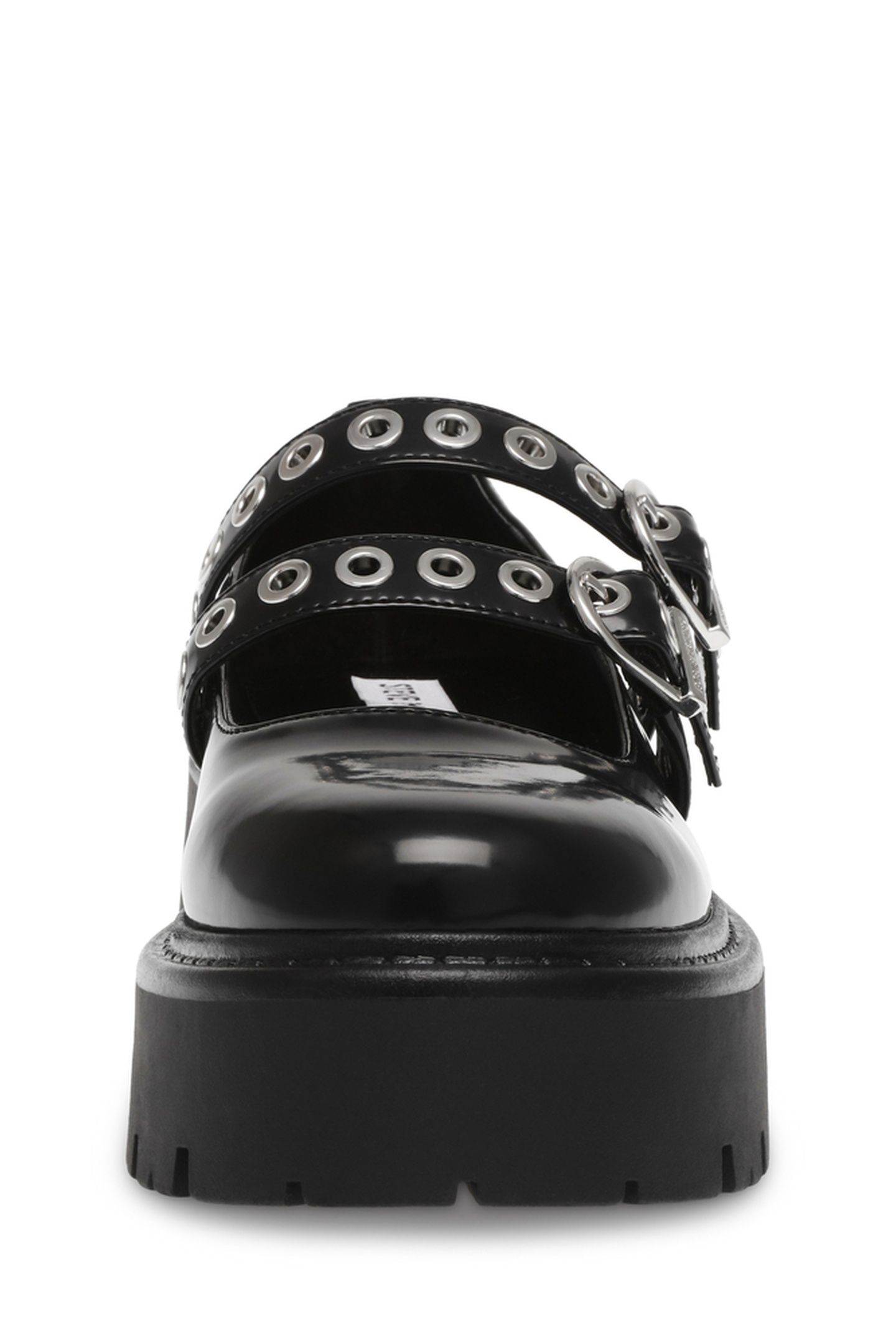 OVERT FLAT SHOES BLACK ACTION LEATHER 4
