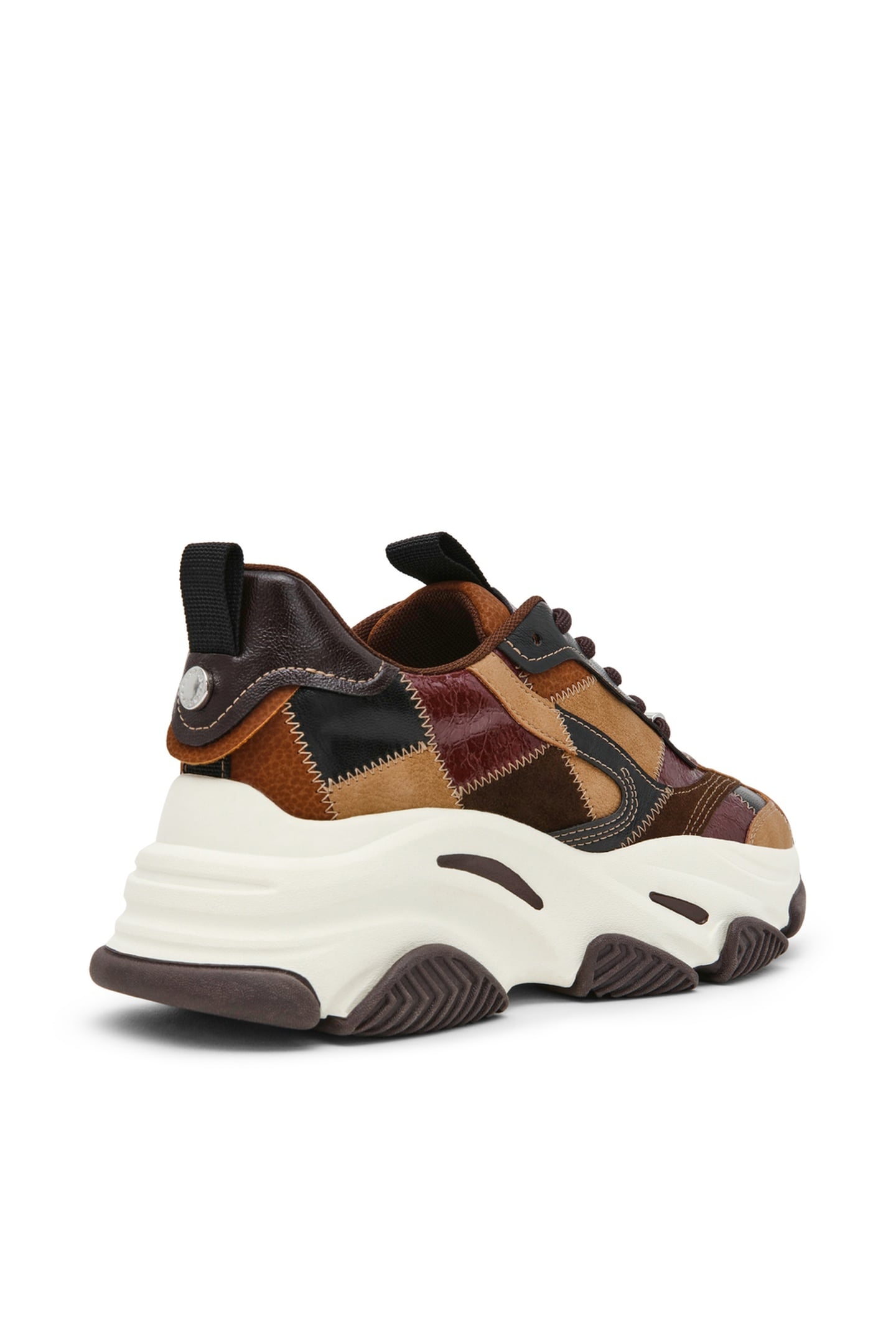 PUZZLEZ SNEAKERS BROWN MULTI 2