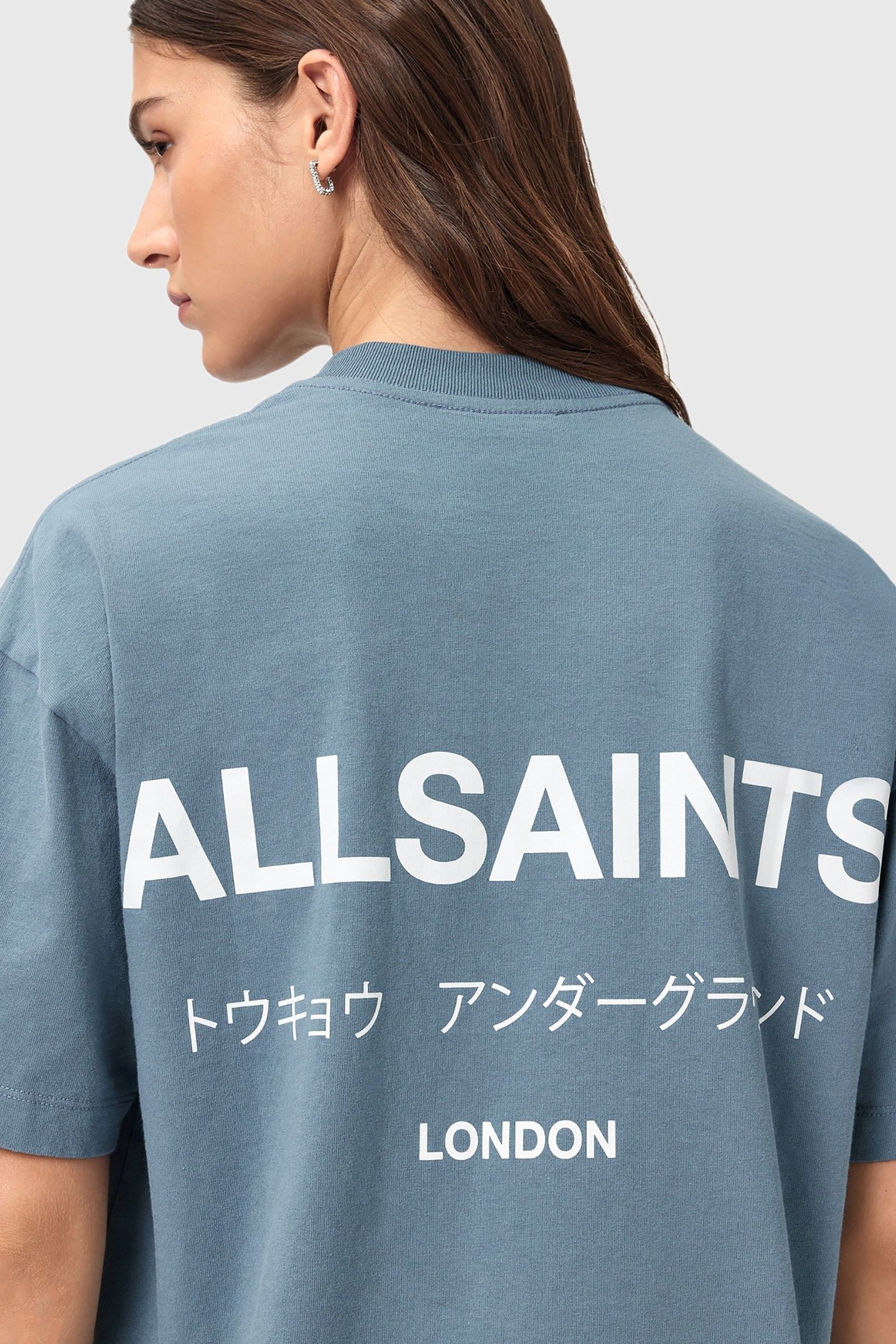 UNDERGROUND ETTA TEE FLINT STONE BLUE 4
