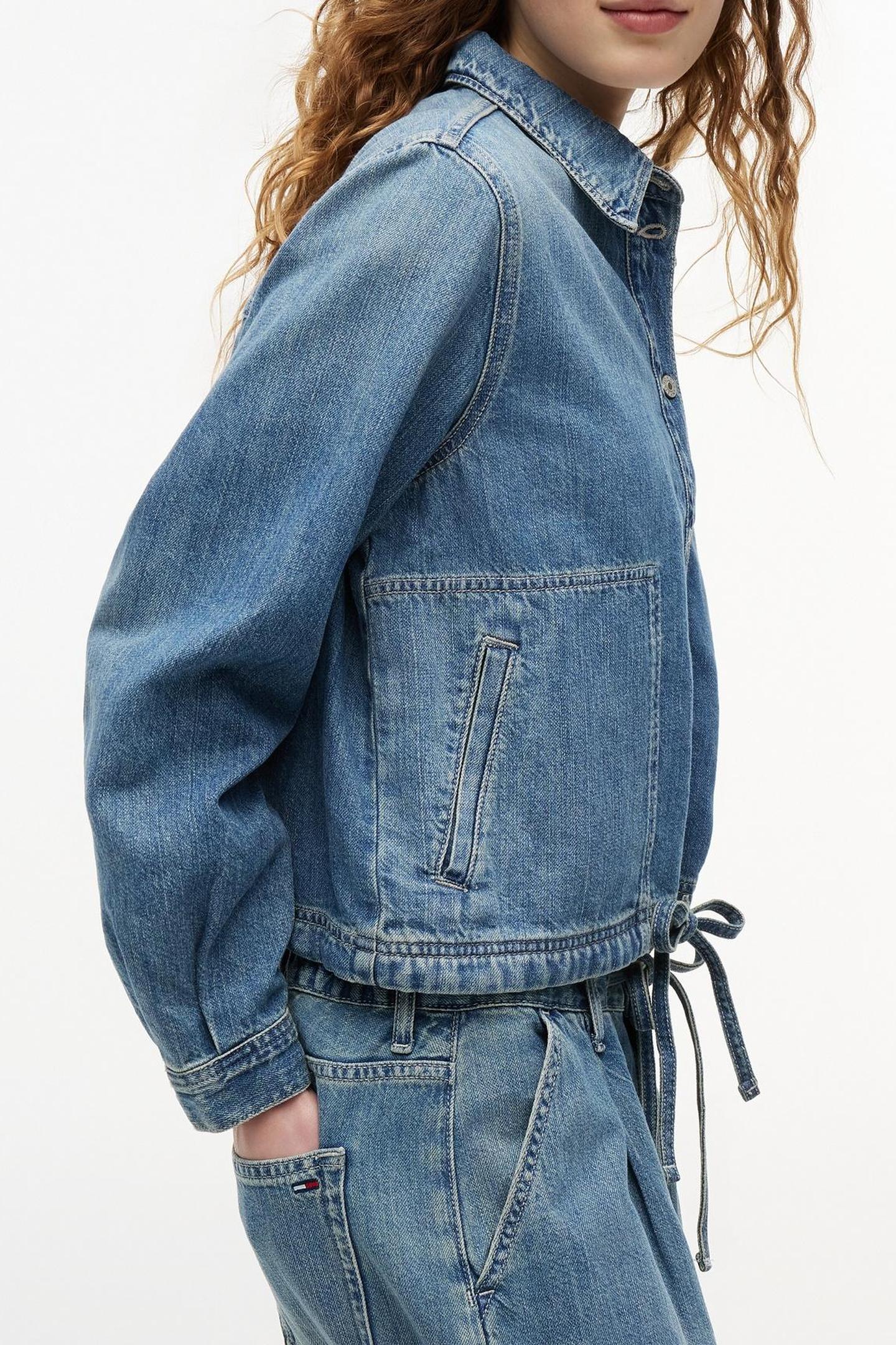 TIE JACKET DENIM MEDIUM 6