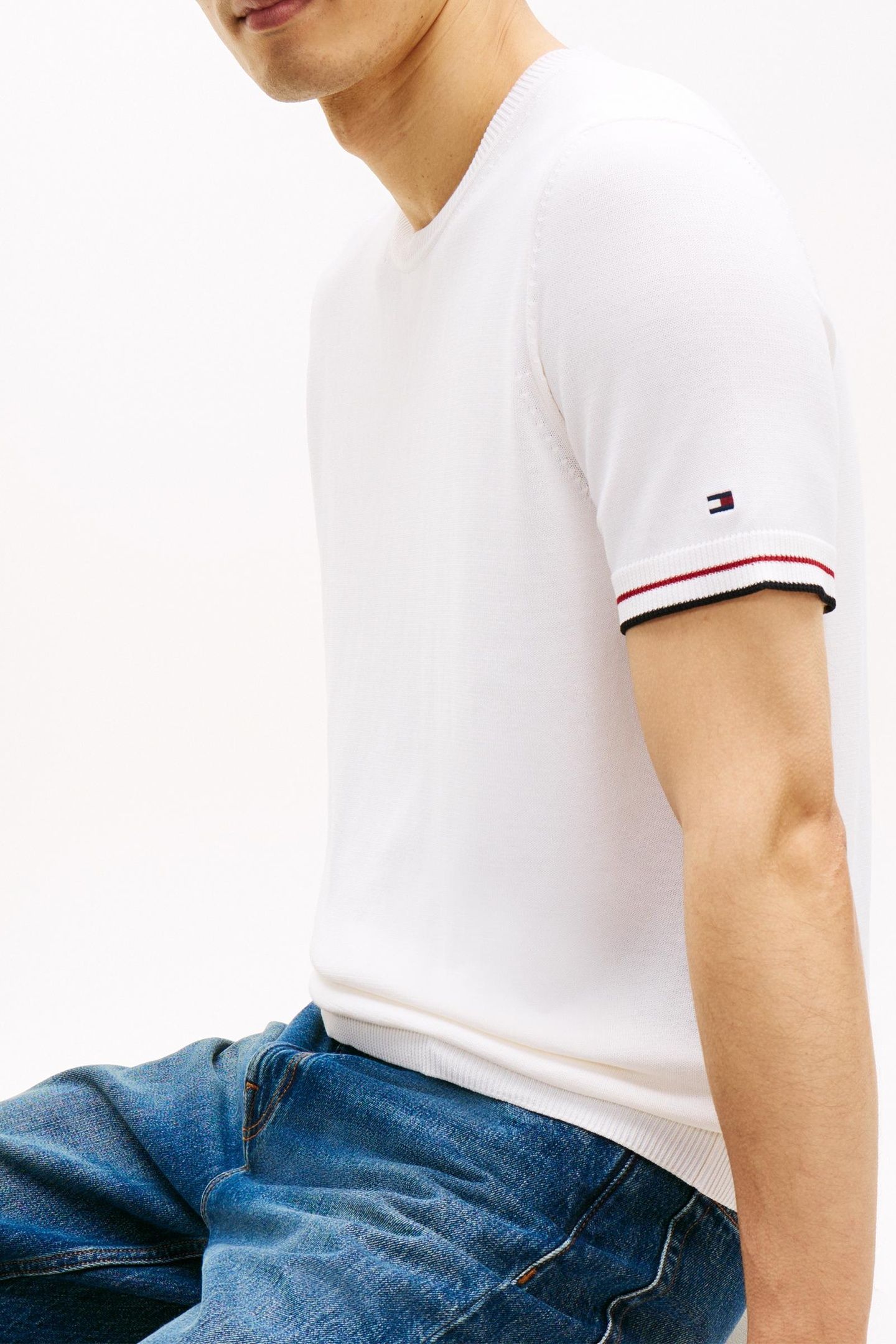 DC TECH COTTON TEE WHITE 5