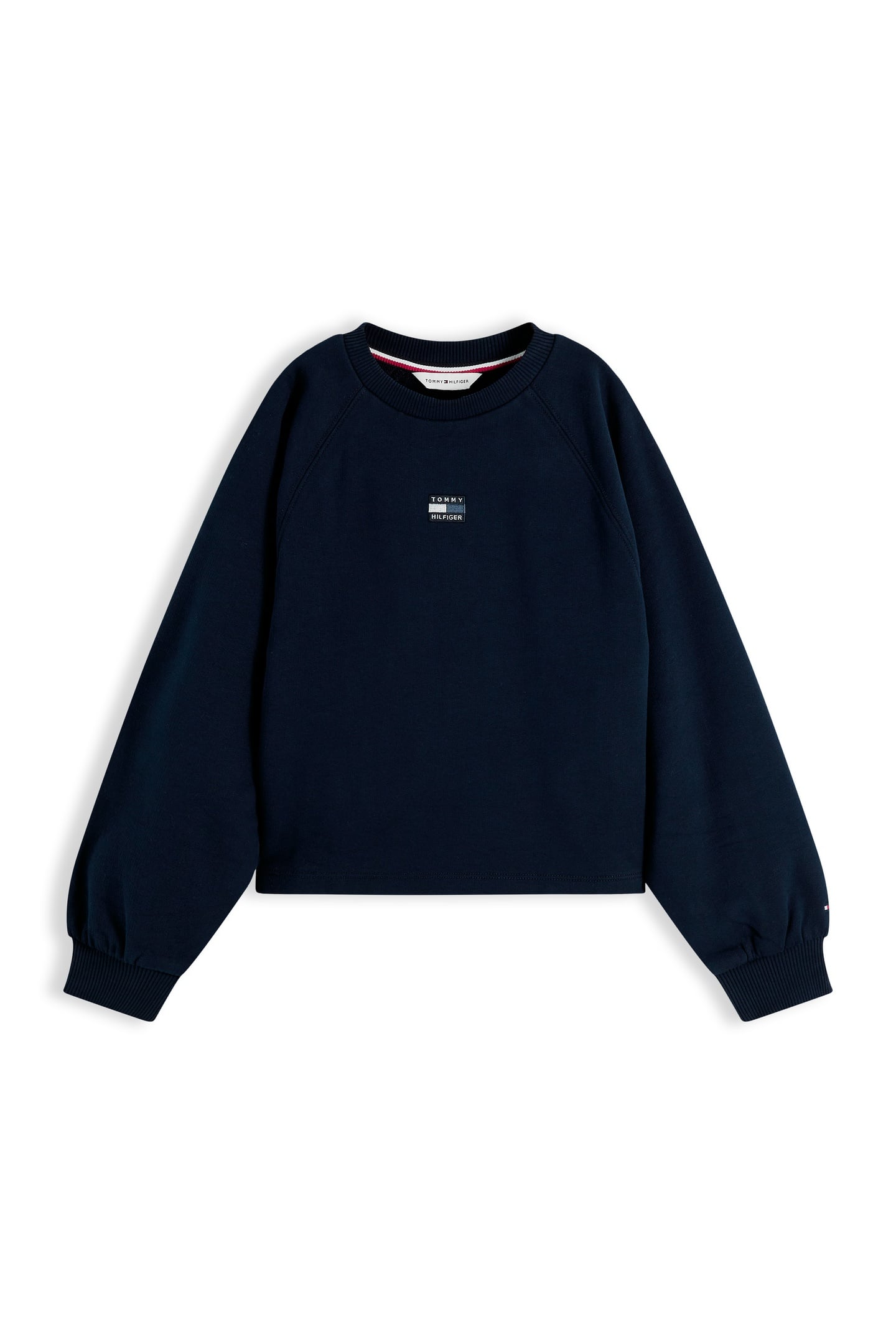 GIRLS TONAL FLAG RAGLAN DARK NIGHT NAVY 3