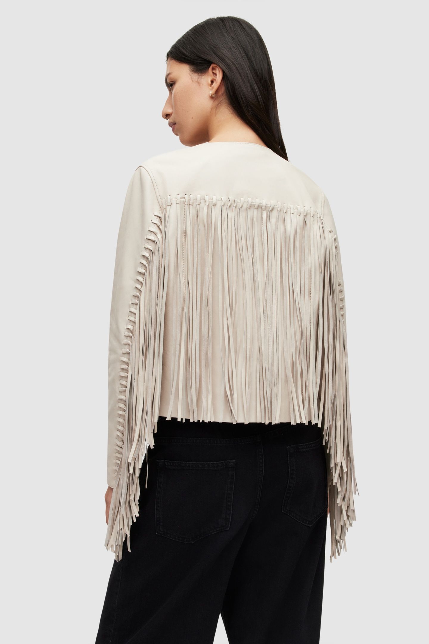 REEMA TASSEL JACKET WHITE 3